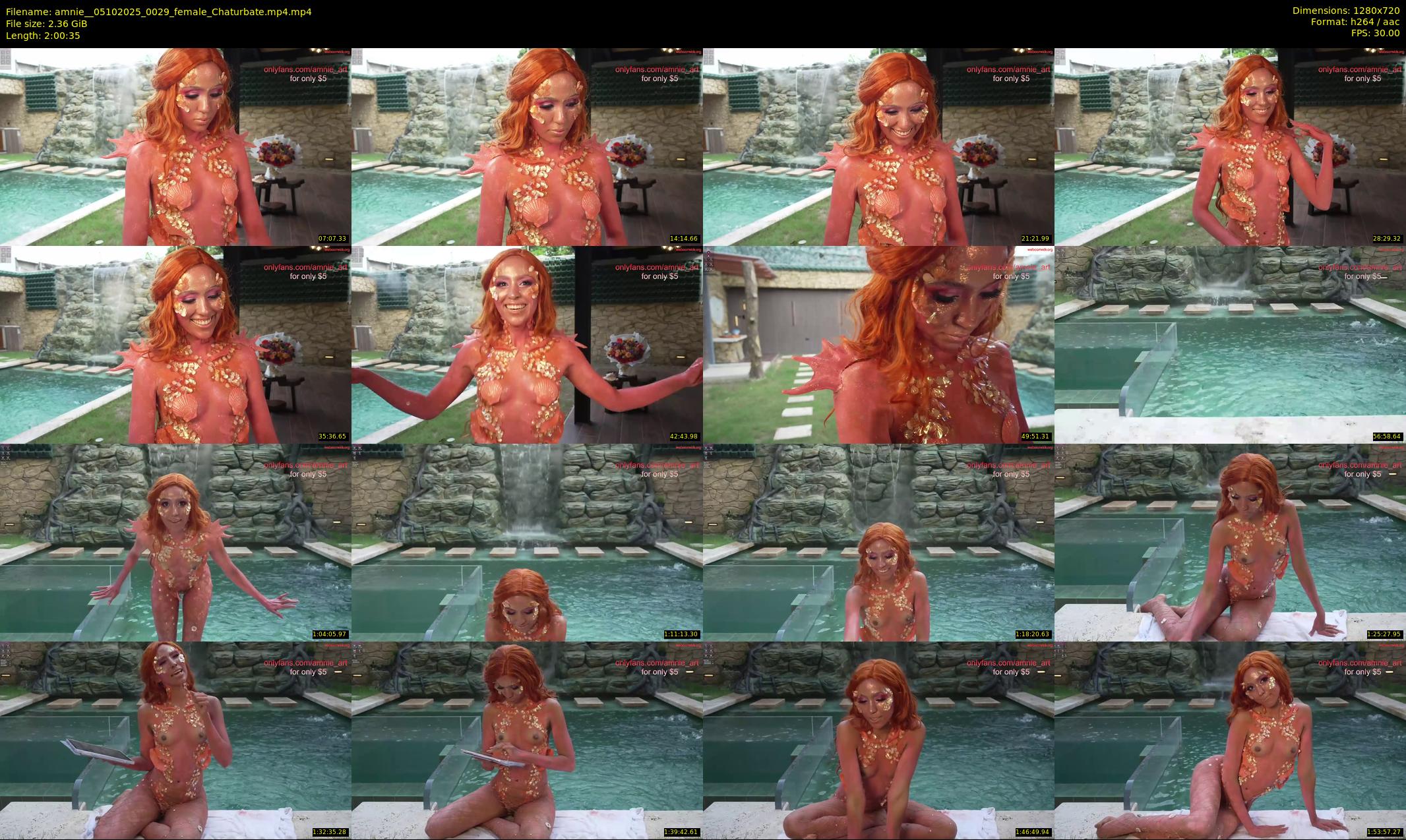 amnie_ — 121 minute Chaturbate female cam show recording, 720p, Oct 5, 2025