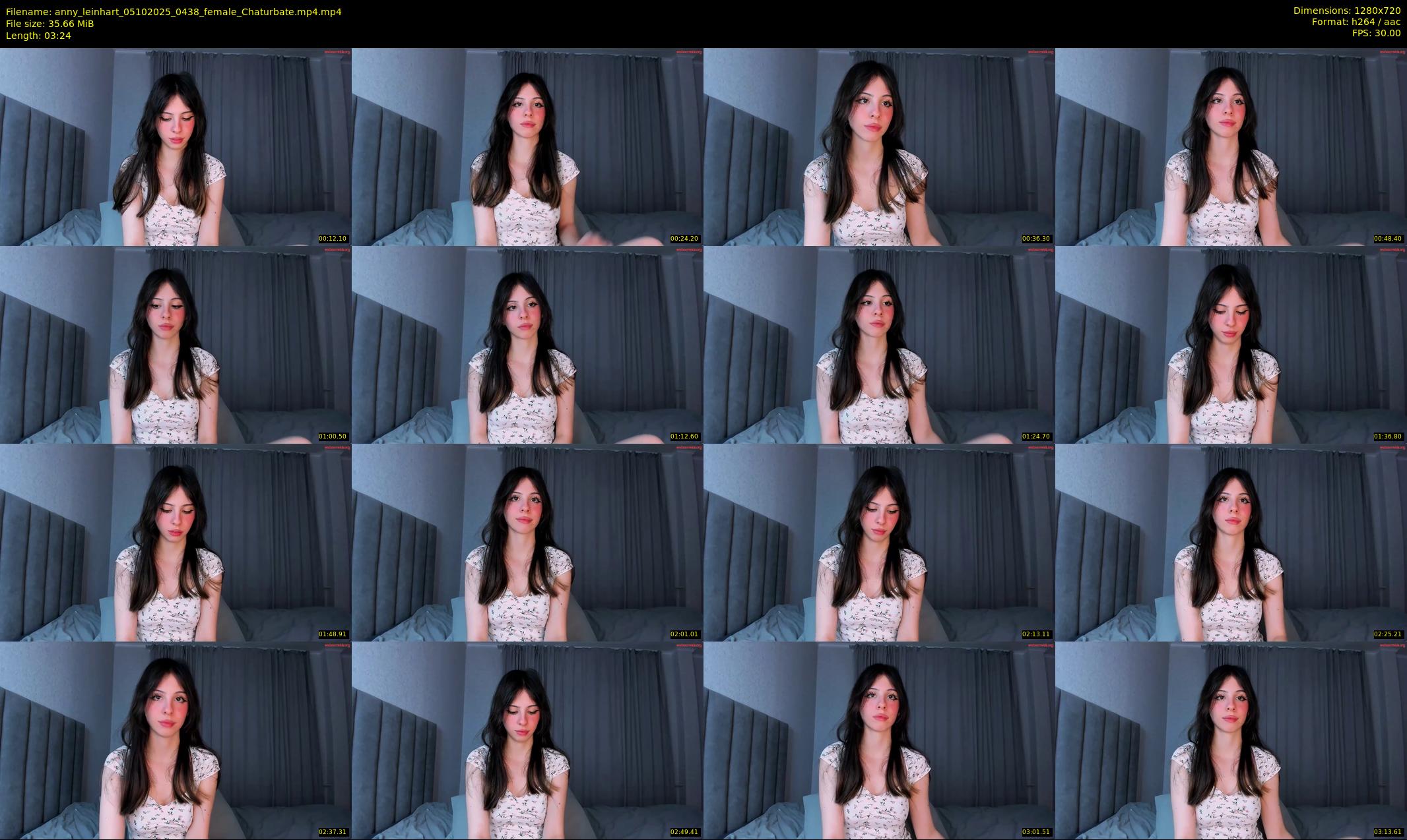 anny_leinhart — 4 minute Chaturbate female cam show recording, 720p, Oct 5, 2025