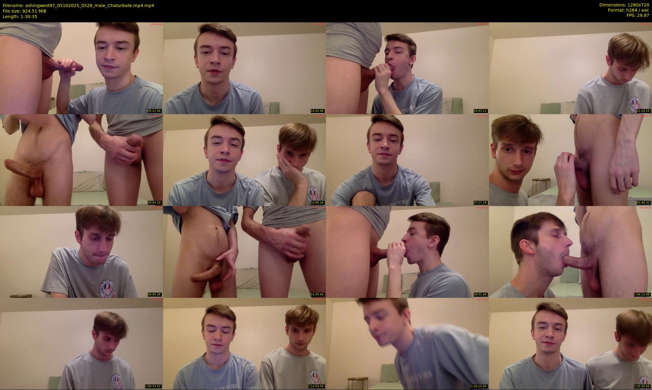 ashingwest97 — 91 minute Chaturbate male cam show recording, 720p, Oct 5, 2025