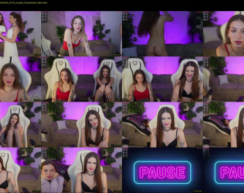 bright_diamonds_054 — 89 minute Chaturbate couple cam show recording, 720p, Oct 4, 2025