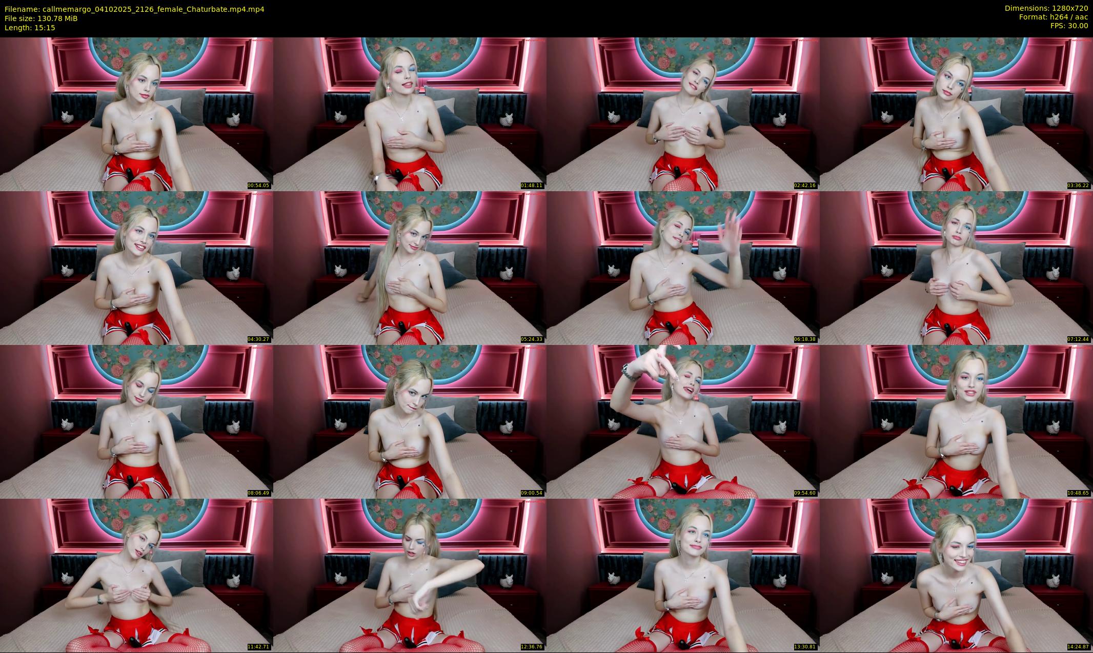 callmemargo — 16 minute Chaturbate female cam show recording, 720p, Oct 4, 2025