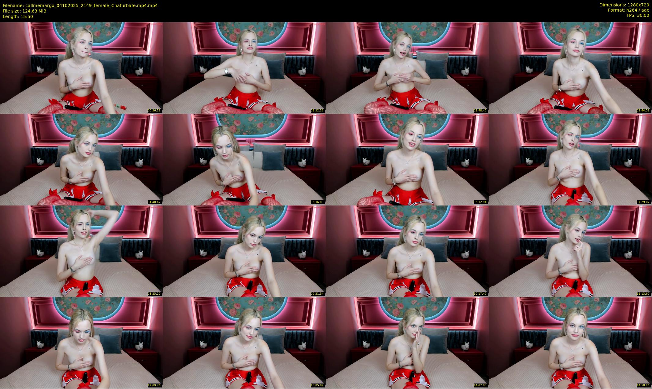 callmemargo — 16 minute Chaturbate female cam show recording, 720p, Oct 4, 2025