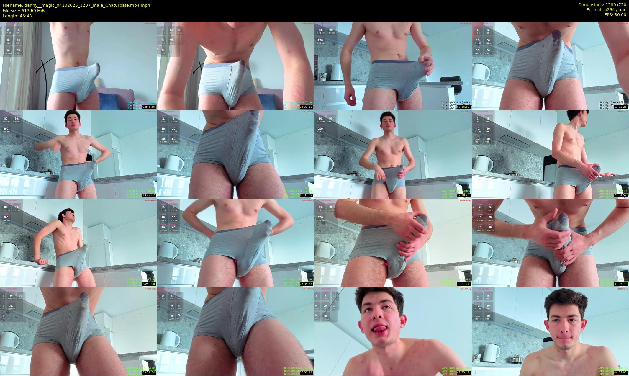 danny__magic — 47 minute Chaturbate male cam show recording, 720p, Oct 4, 2025
