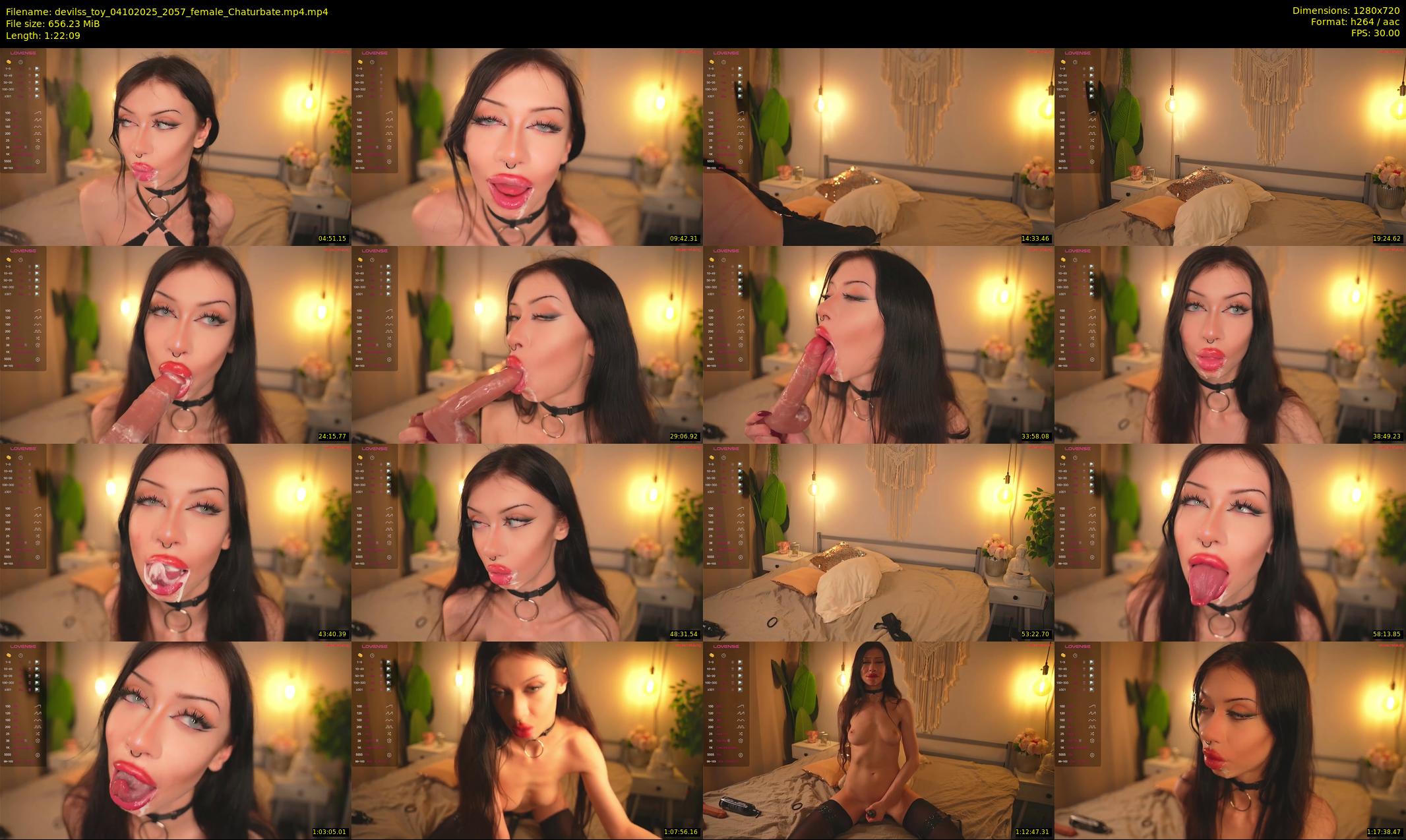 devilss_toy — 83 minute Chaturbate female cam show recording, 720p, Oct 4, 2025