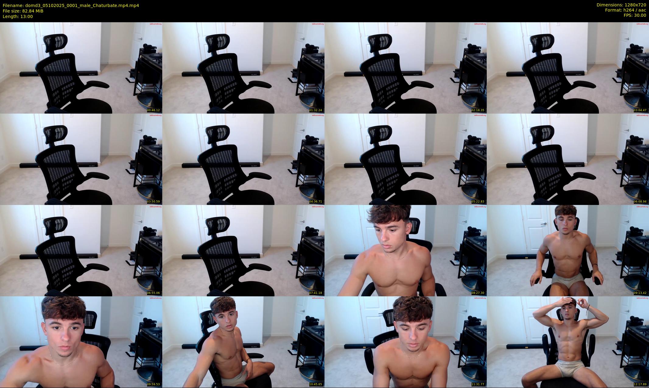 domd3 — 13 minute Chaturbate male cam show recording, 720p, Oct 5, 2025