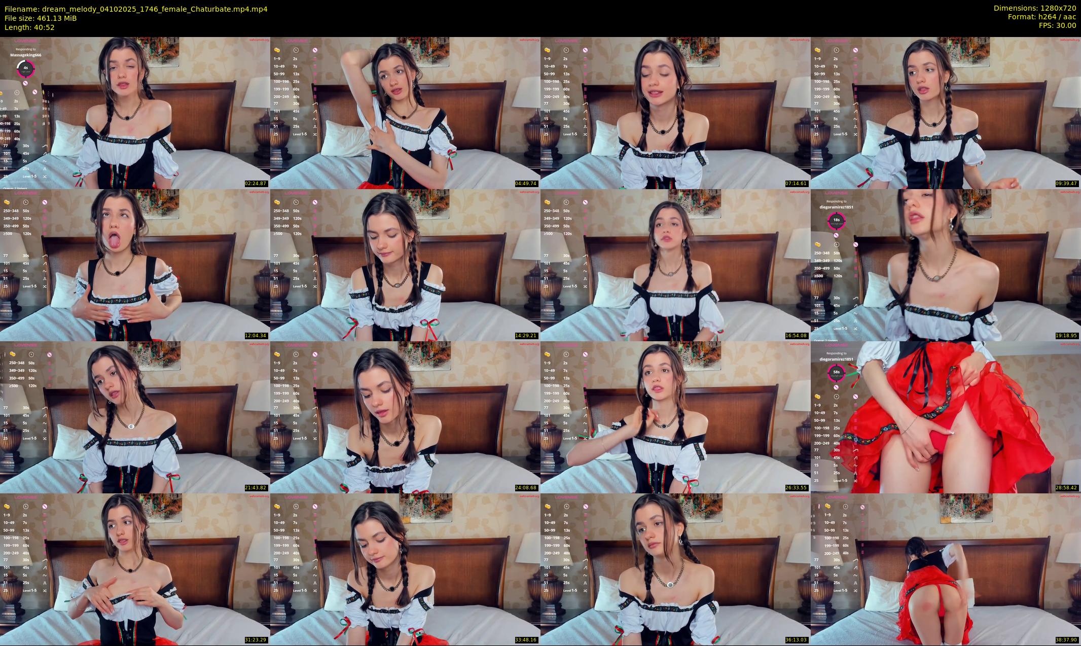 dream_melody — 41 minute Chaturbate female cam show recording, 720p, Oct 4, 2025