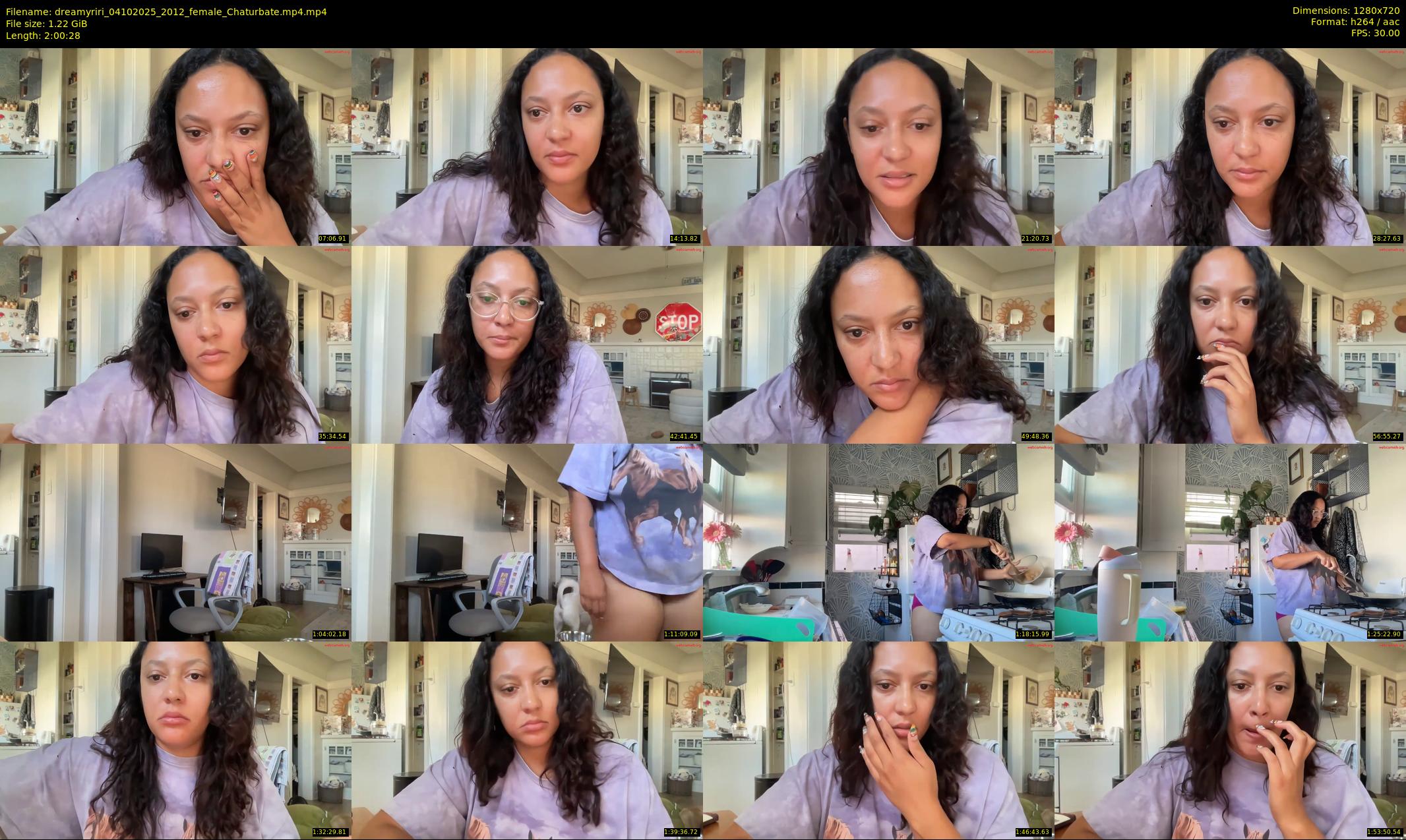 dreamyriri — 121 minute Chaturbate female cam show recording, 720p, Oct 4, 2025