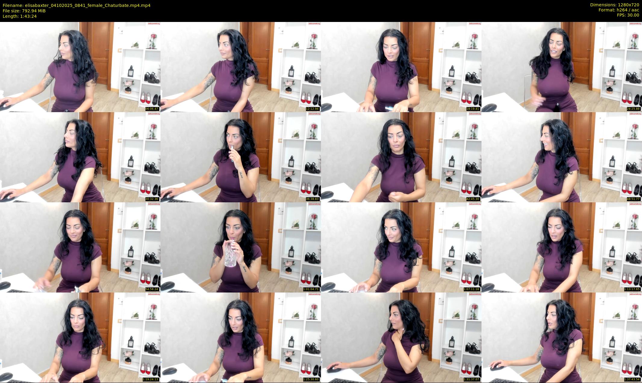 elisabaxter — 104 minute Chaturbate female cam show recording, 720p, Oct 4, 2025