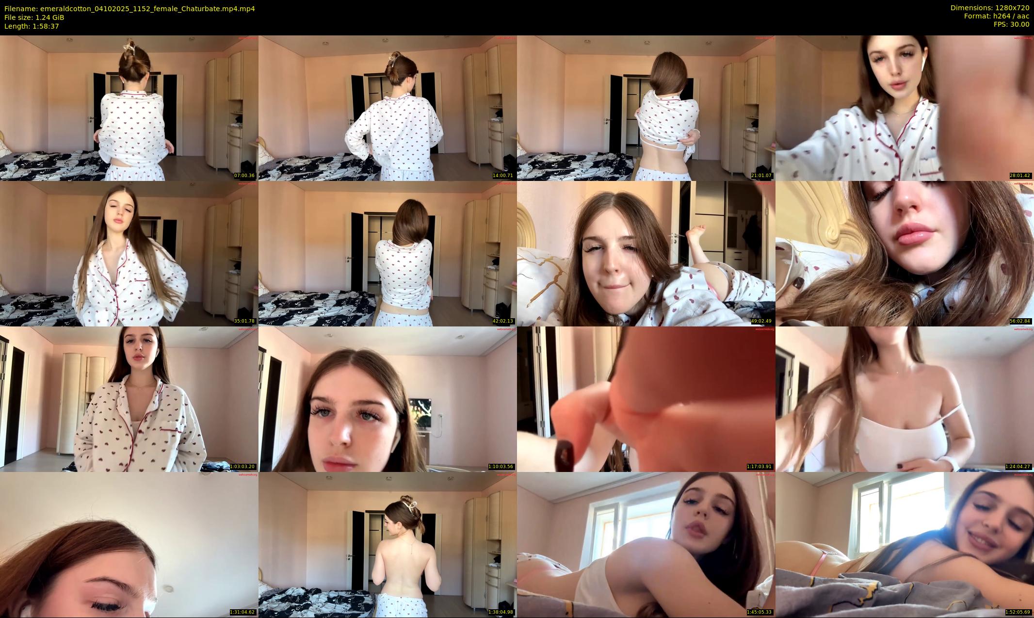emeraldcotton — 119 minute Chaturbate female cam show recording, 720p, Oct 4, 2025