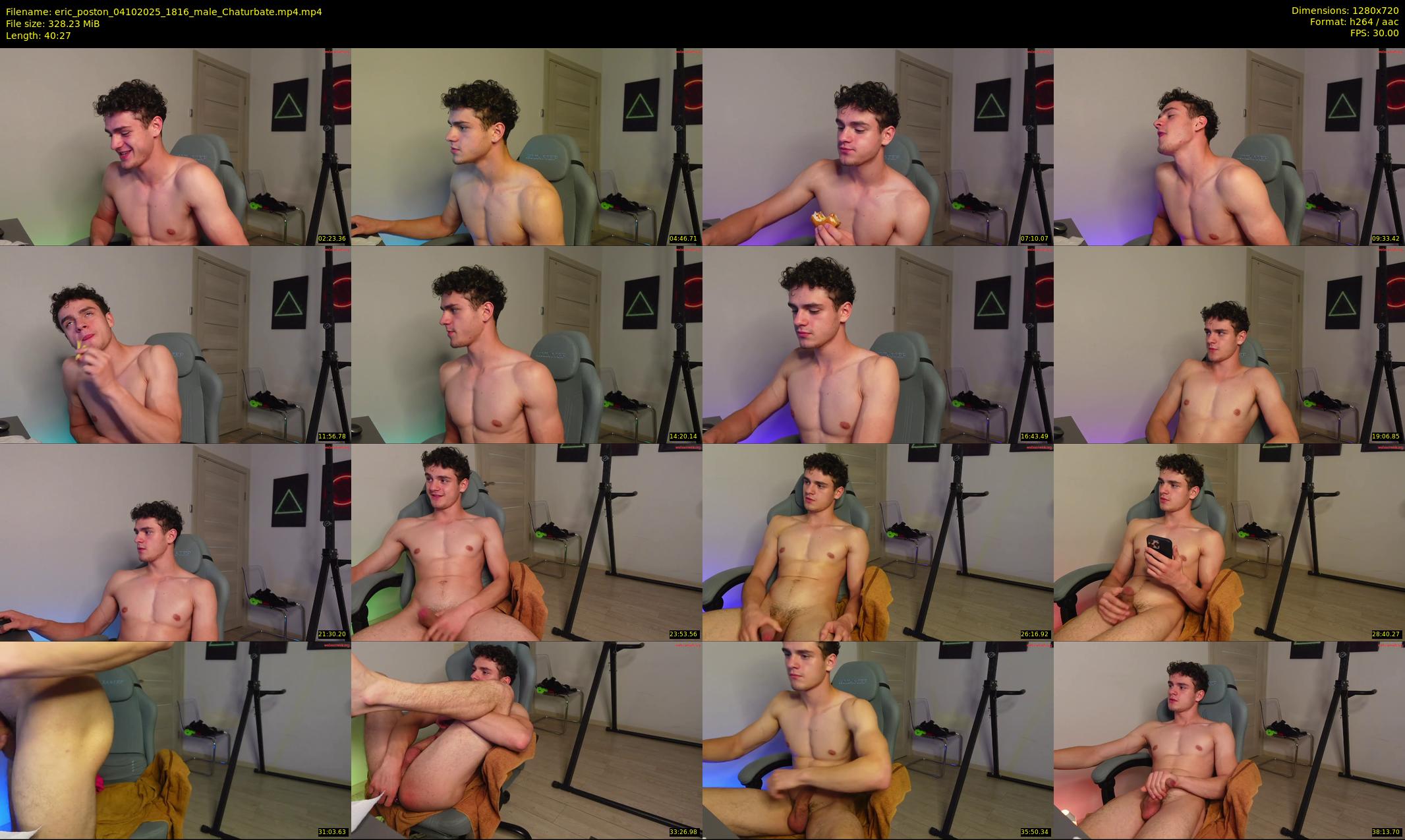 eric_poston — 41 minute Chaturbate male cam show recording, 720p, Oct 4, 2025