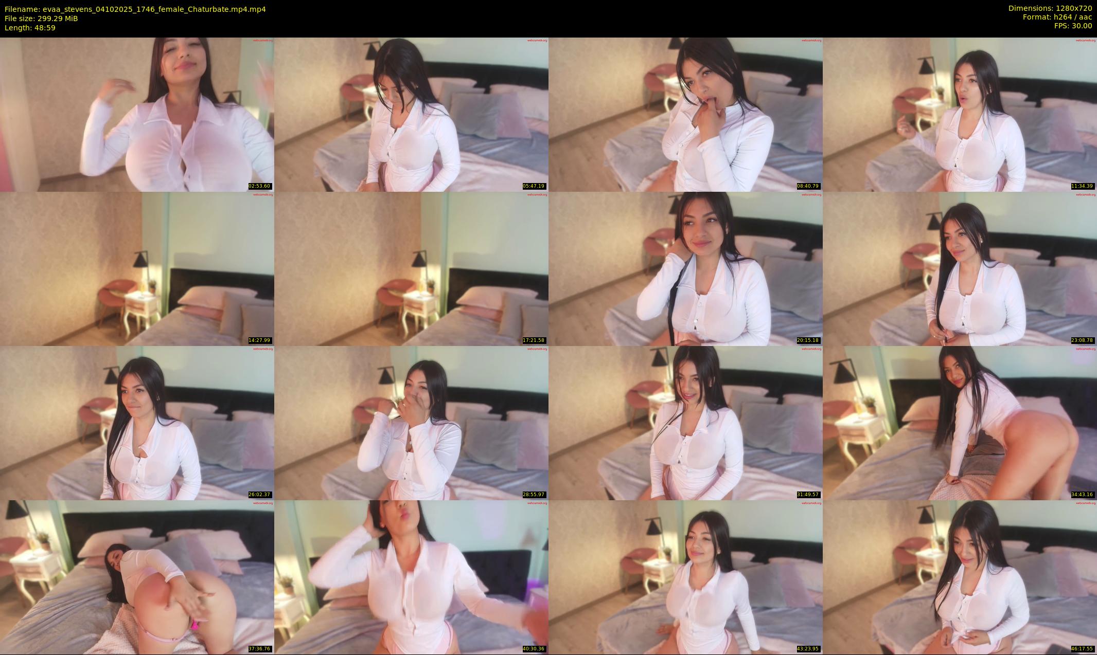 evaa_stevens — 49 minute Chaturbate female cam show recording, 720p, Oct 4, 2025