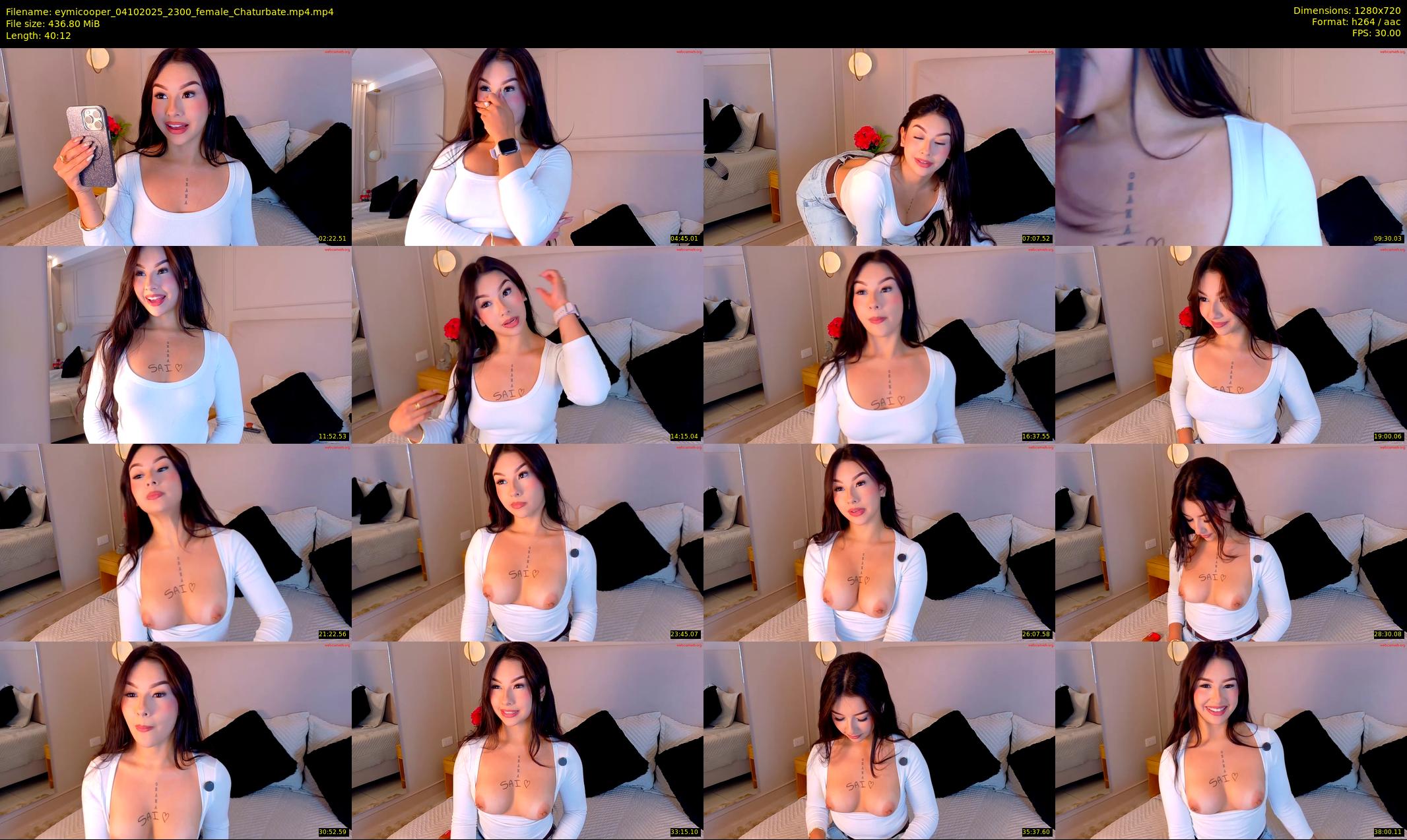 eymicooper — 41 minute Chaturbate female cam show recording, 720p, Oct 4, 2025