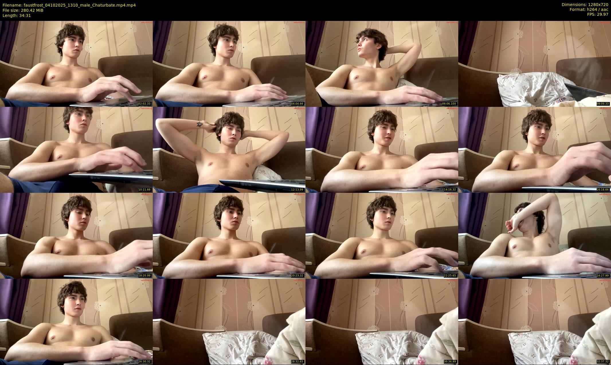 faustfrost — 35 minute Chaturbate male cam show recording, 720p, Oct 4, 2025