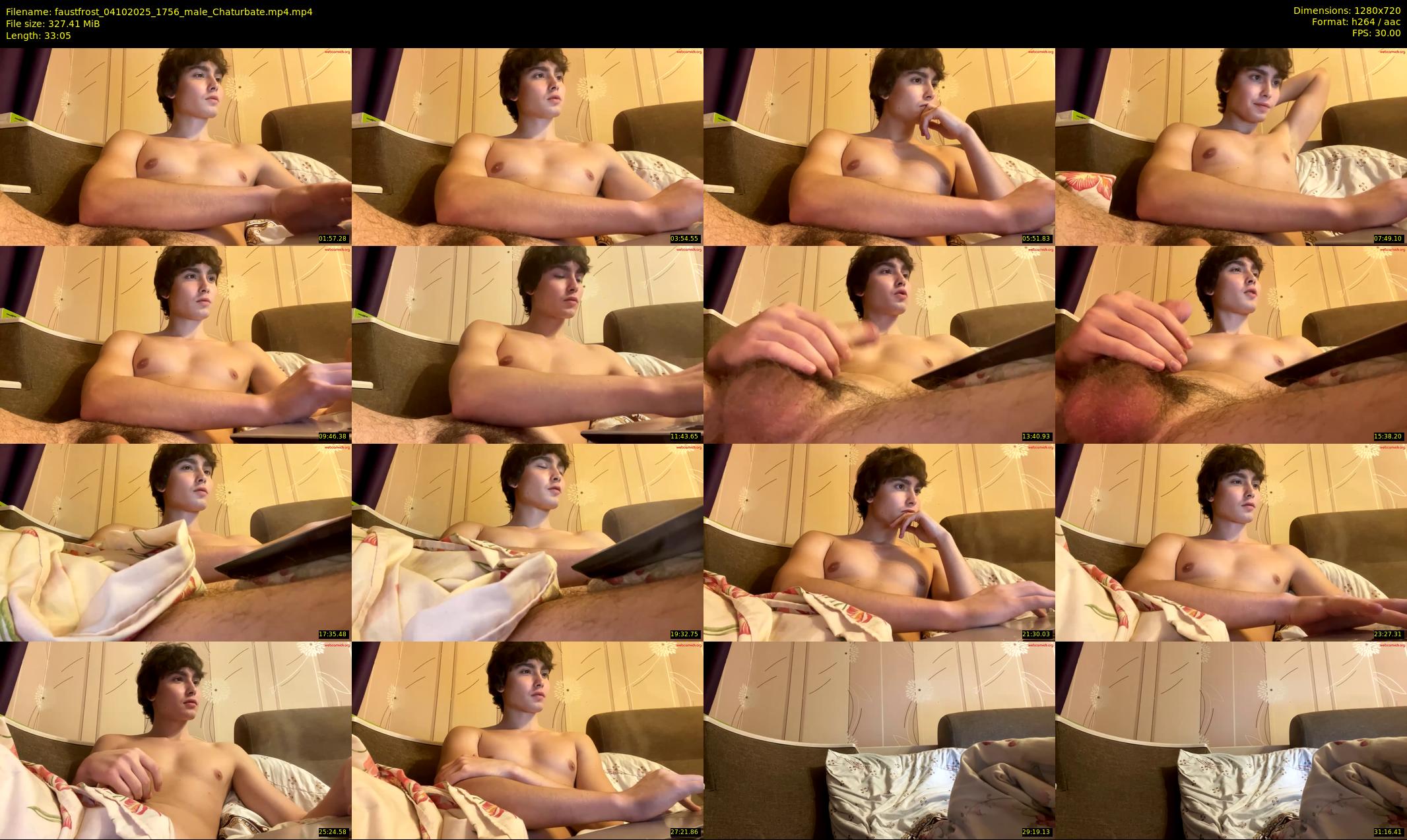 faustfrost — 34 minute Chaturbate male cam show recording, 720p, Oct 4, 2025