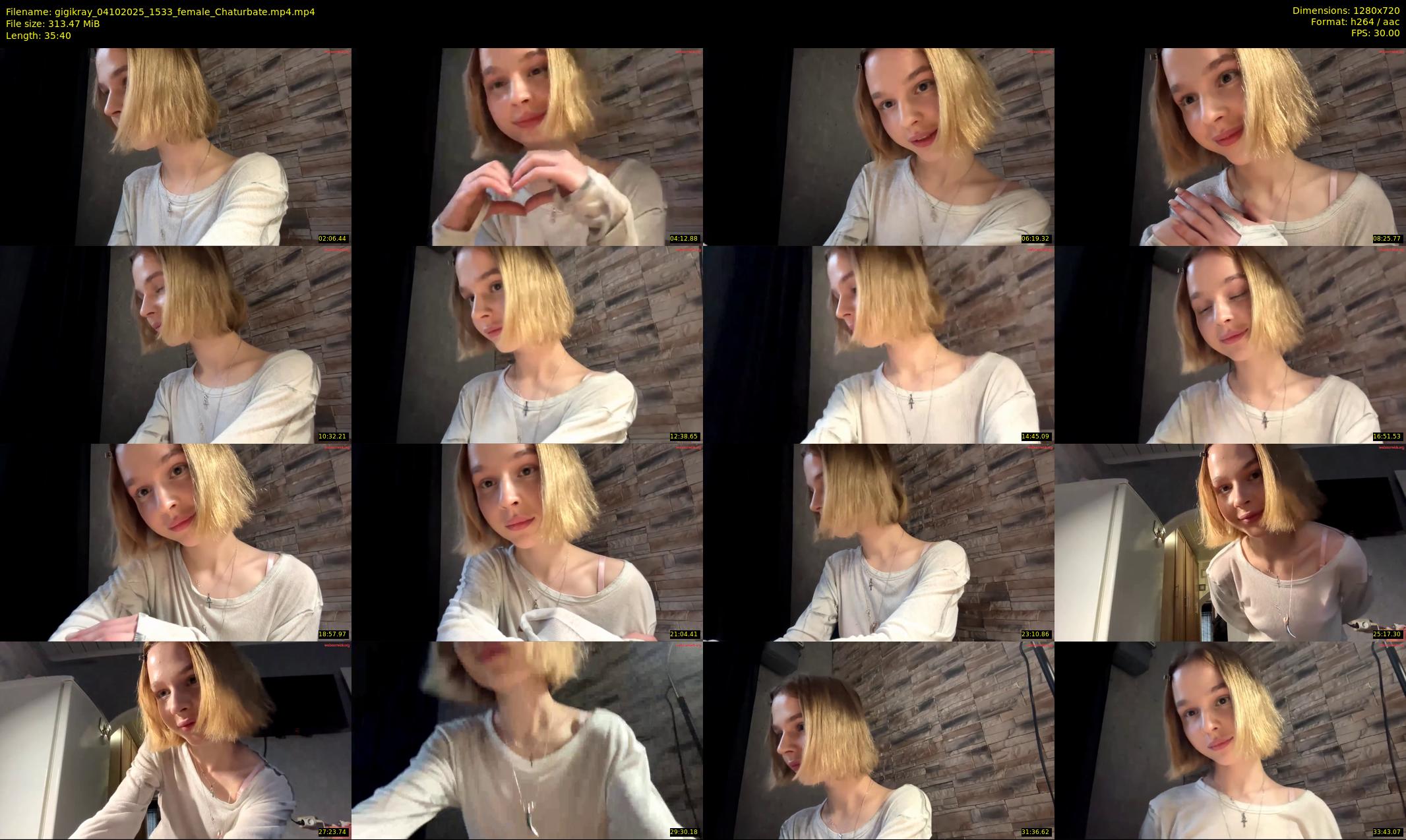 gigikray — 36 minute Chaturbate female cam show recording, 720p, Oct 4, 2025