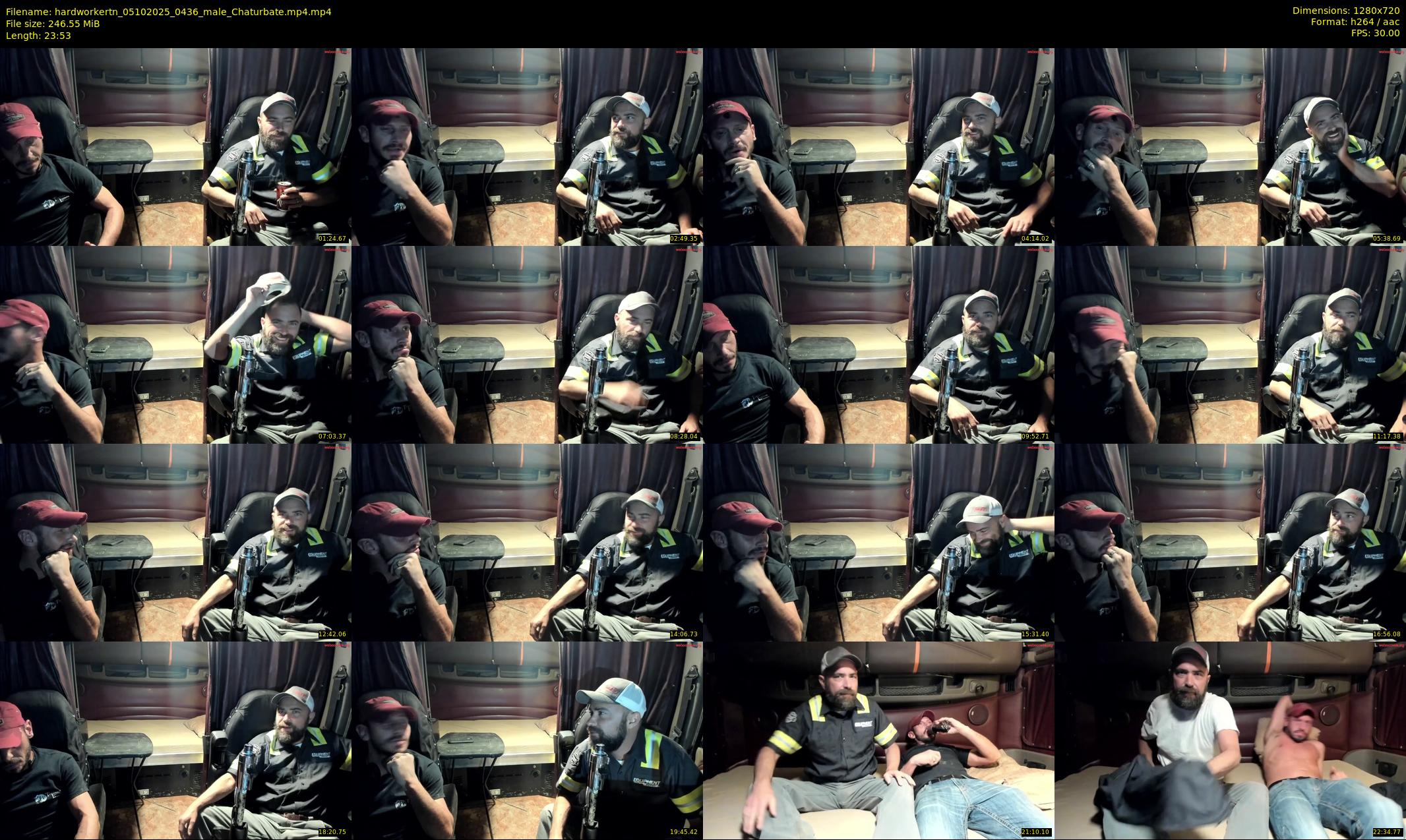 hardworkertn — 24 minute Chaturbate male cam show recording, 720p, Oct 5, 2025