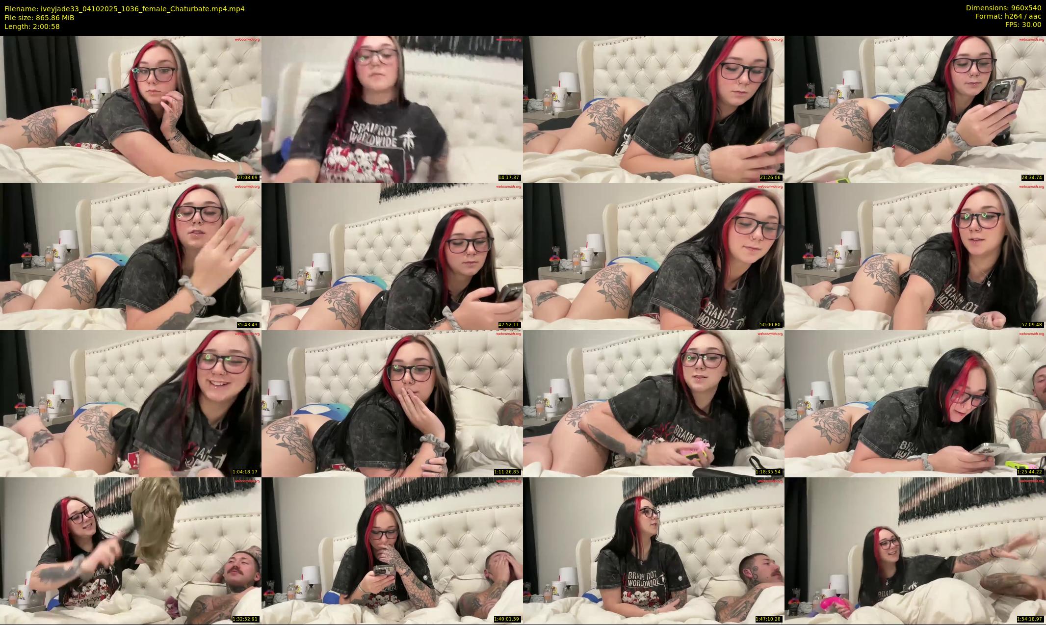 iveyjade33 — 121 minute Chaturbate female cam show recording, 480p, Oct 4, 2025
