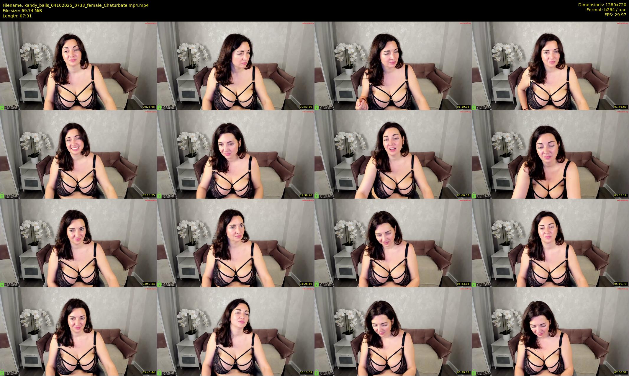 kandy_balls — 8 minute Chaturbate female cam show recording, 720p, Oct 4, 2025