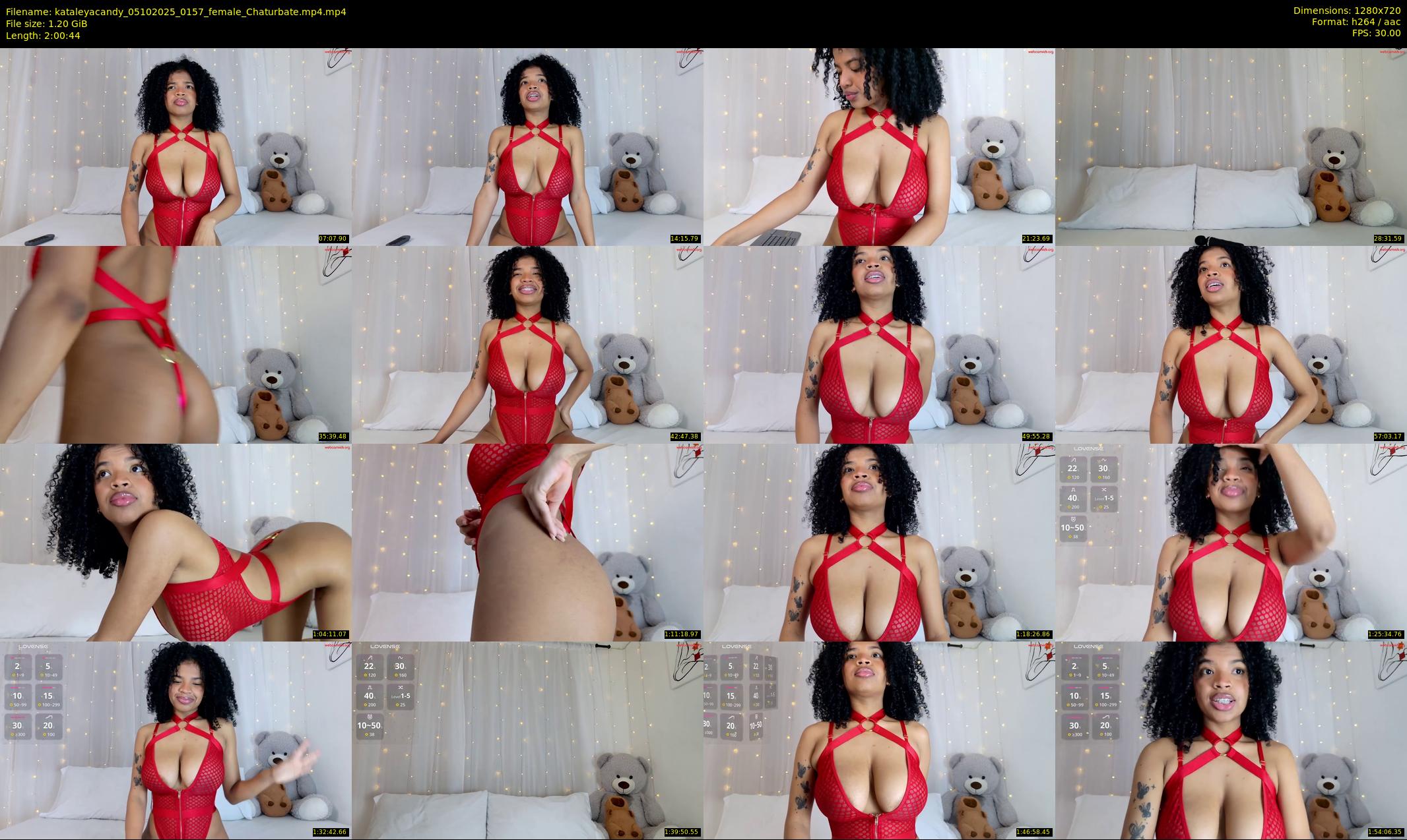 kataleyacandy — 121 minute Chaturbate female cam show recording, 720p, Oct 5, 2025