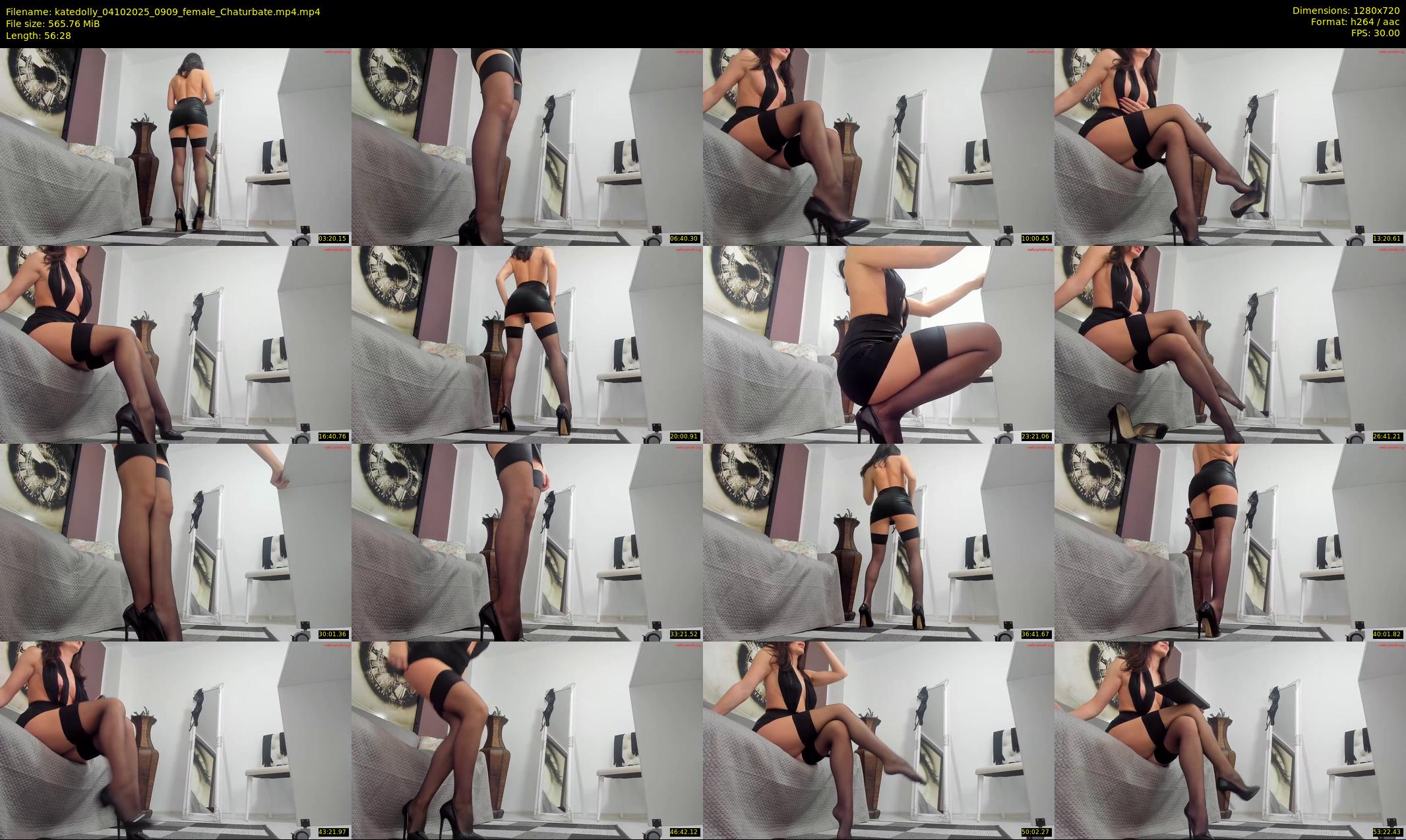 katedolly — 57 minute Chaturbate female cam show recording, 720p, Oct 4, 2025