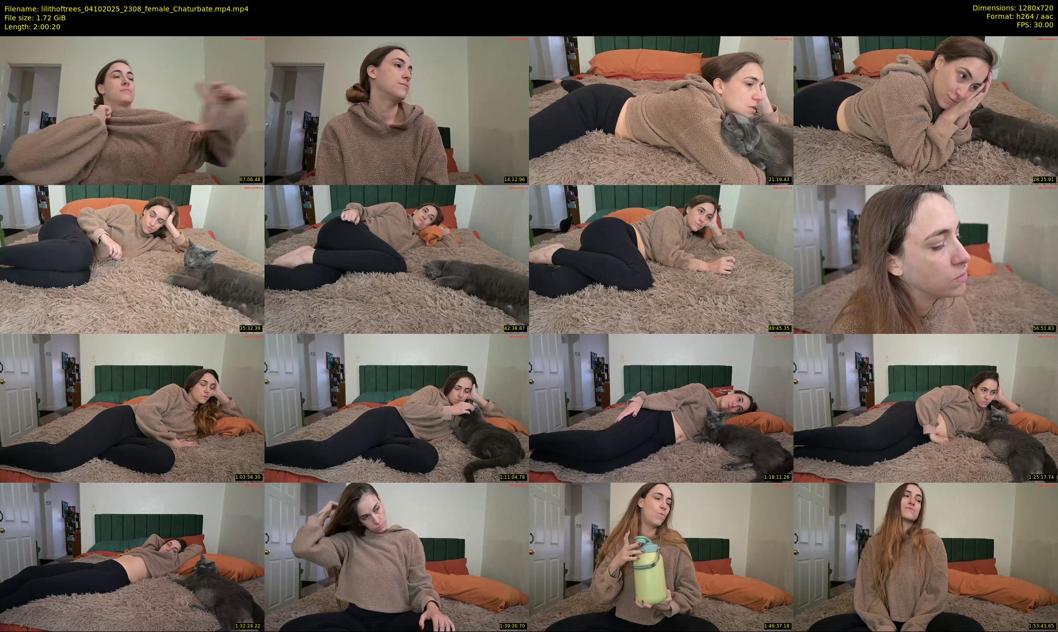 lilithoftrees — 121 minute Chaturbate female cam show recording, 720p, Oct 4, 2025