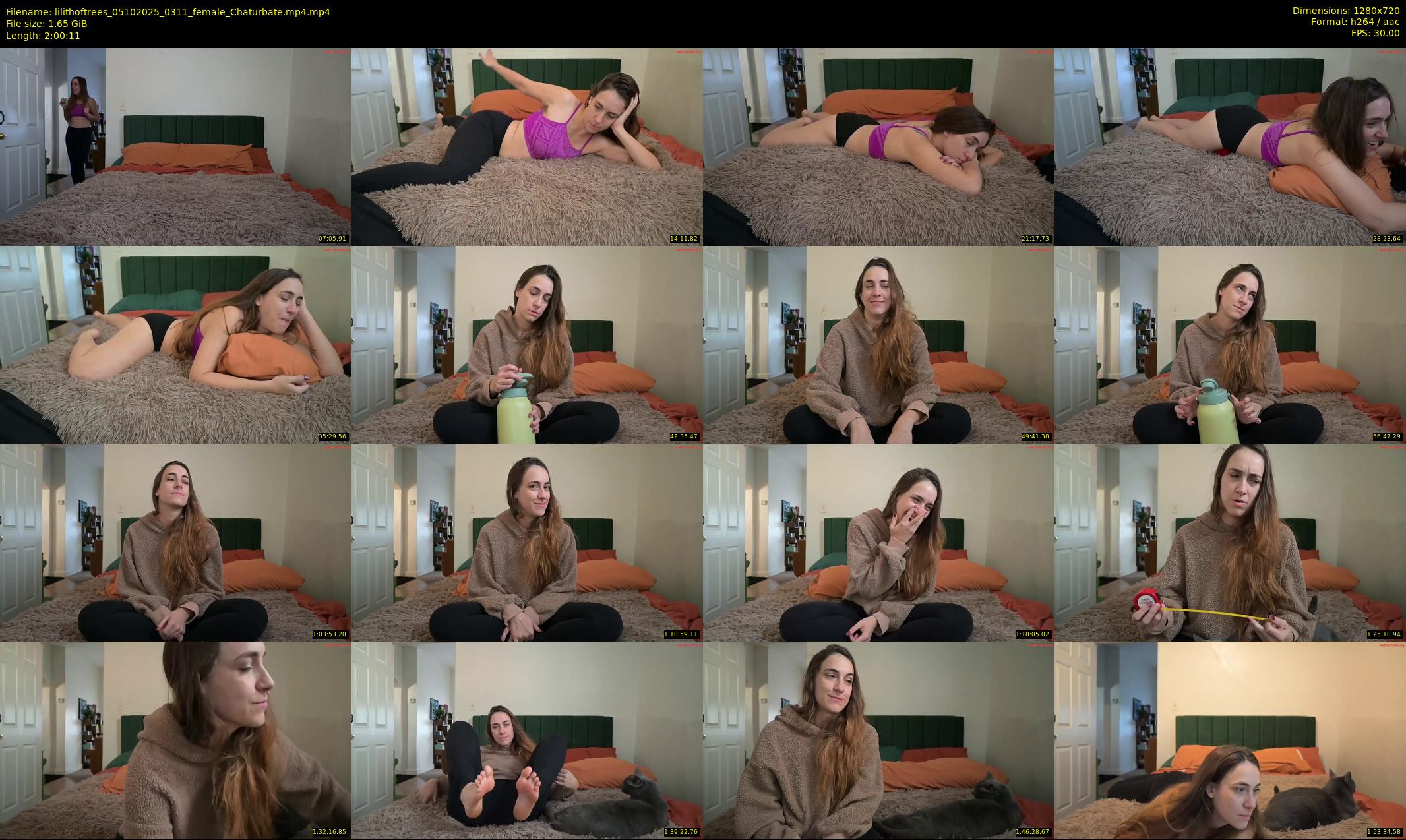 lilithoftrees — 121 minute Chaturbate female cam show recording, 720p, Oct 5, 2025