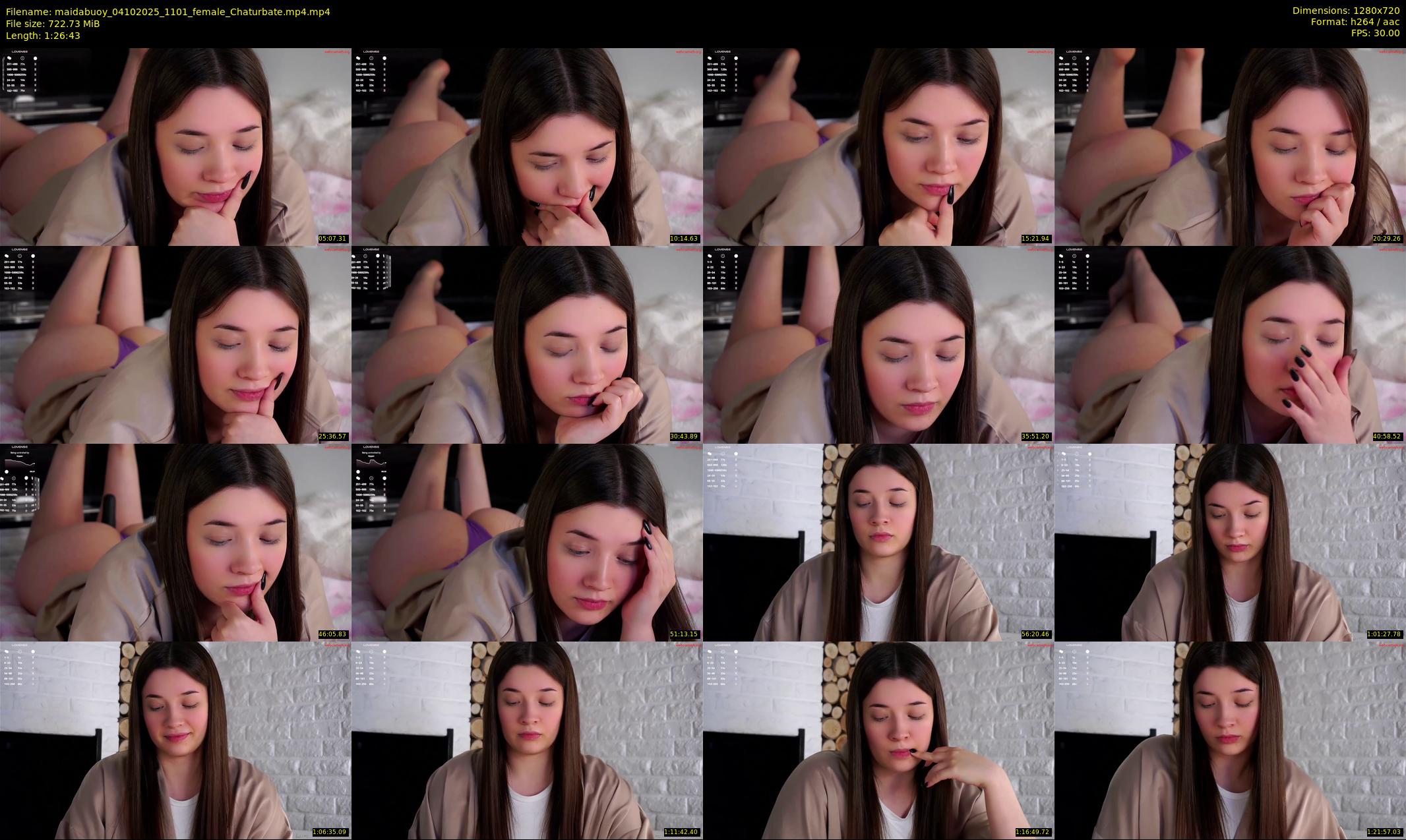 maidabuoy — 87 minute Chaturbate female cam show recording, 720p, Oct 4, 2025