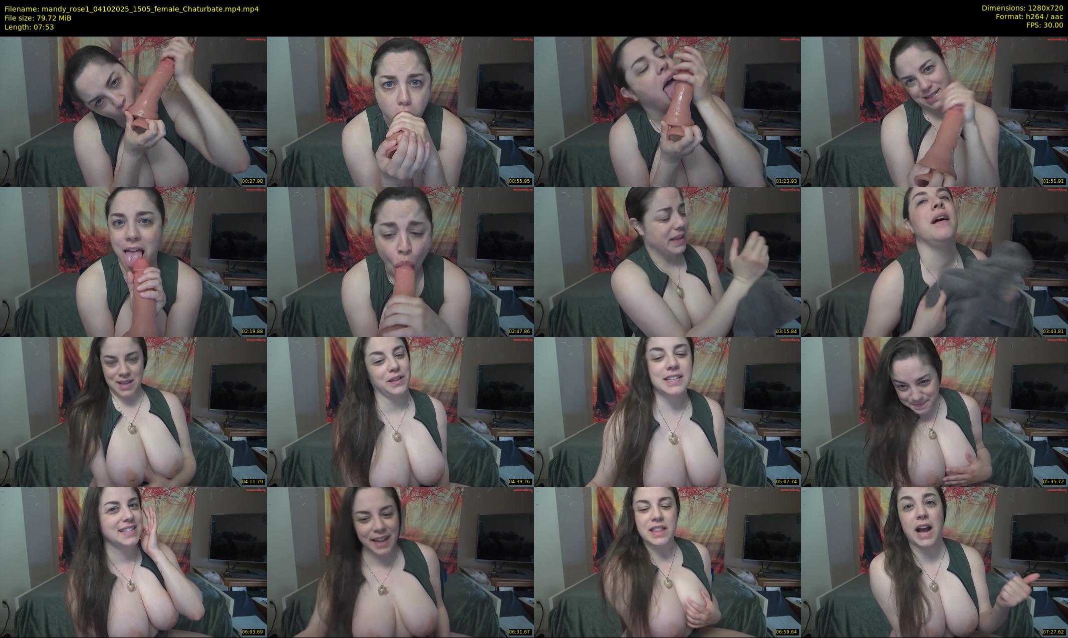 mandy_rose1 — 8 minute Chaturbate female cam show recording, 720p, Oct 4, 2025