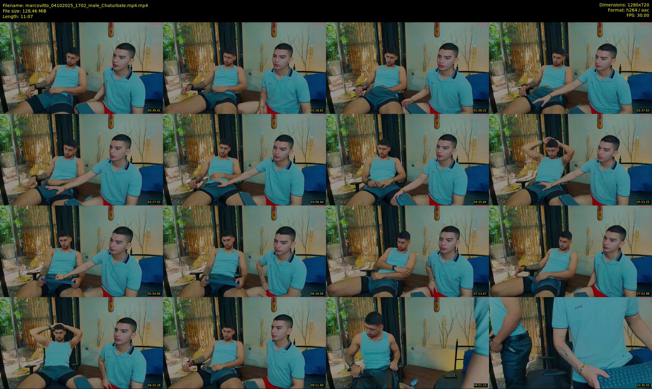 marcovitto — 12 minute Chaturbate couple cam show recording, 720p, Oct 4, 2025