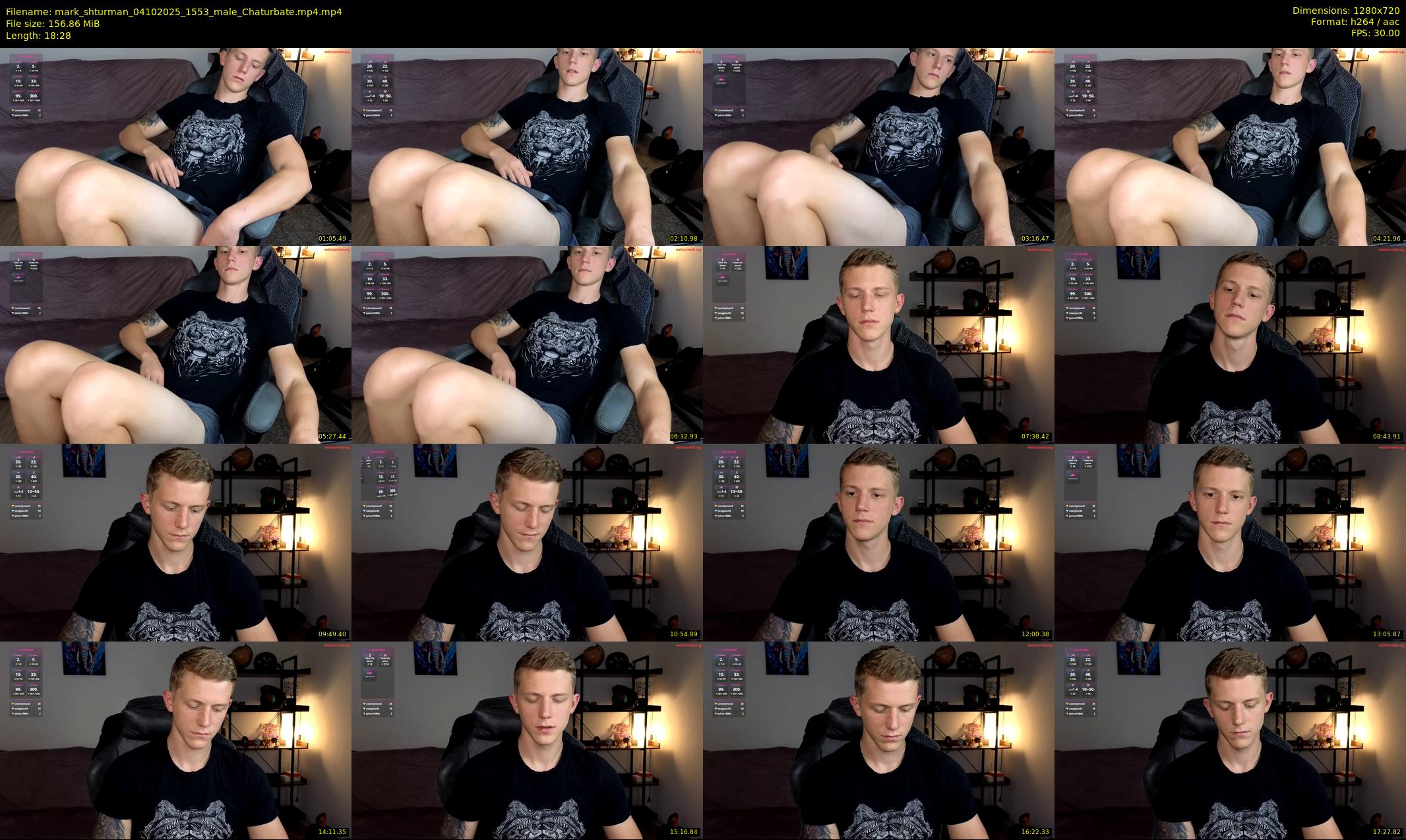 mark_shturman — 19 minute Chaturbate male cam show recording, 720p, Oct 4, 2025