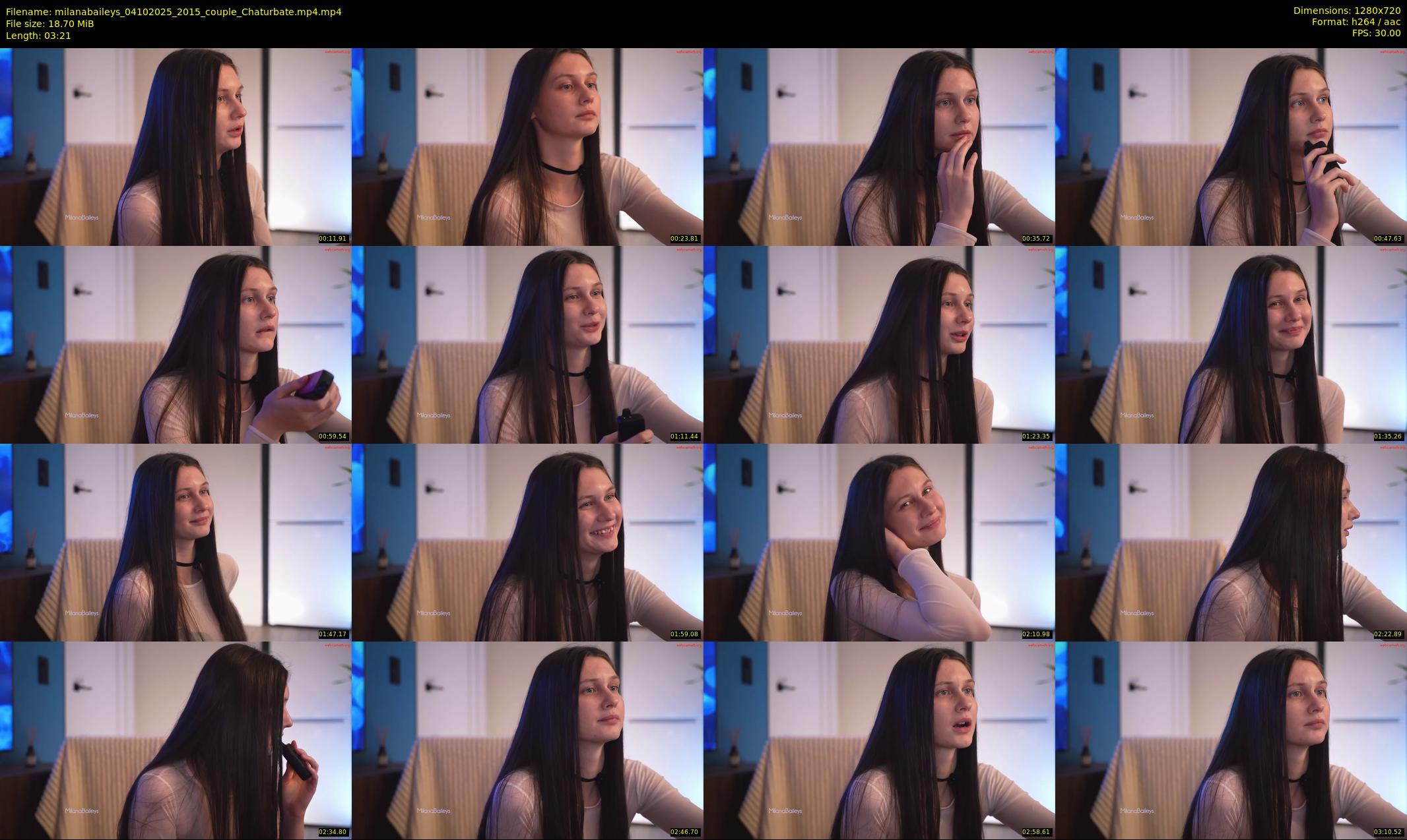 milanabaileys — 4 minute Chaturbate female cam show recording, 720p, Oct 4, 2025