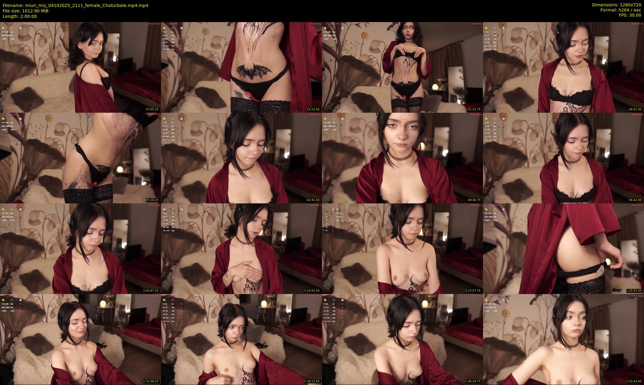 miuri_miy — 120 minute Chaturbate female cam show recording, 720p, Oct 4, 2025