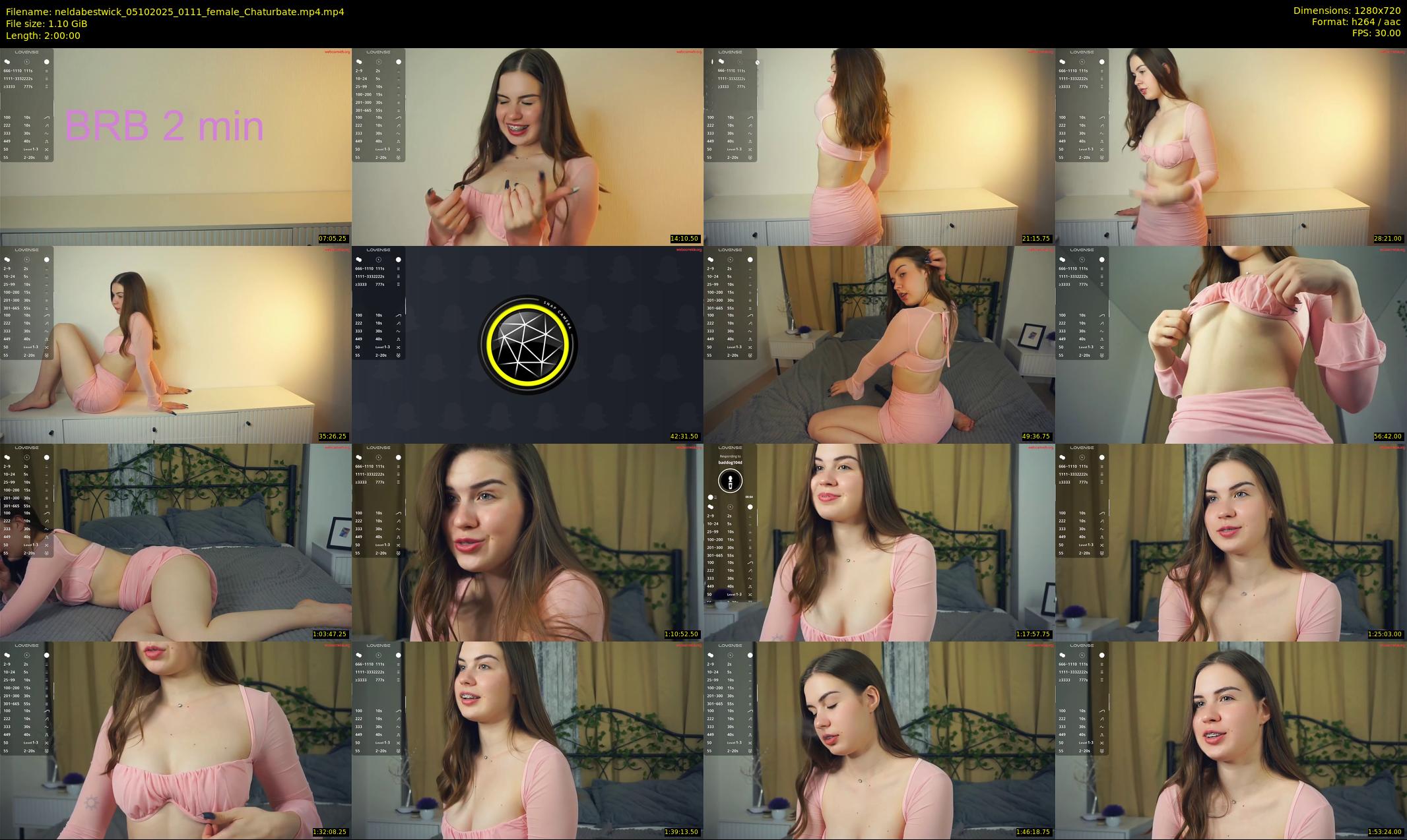 neldabestwick — 120 minute Chaturbate couple cam show recording, 720p, Oct 5, 2025