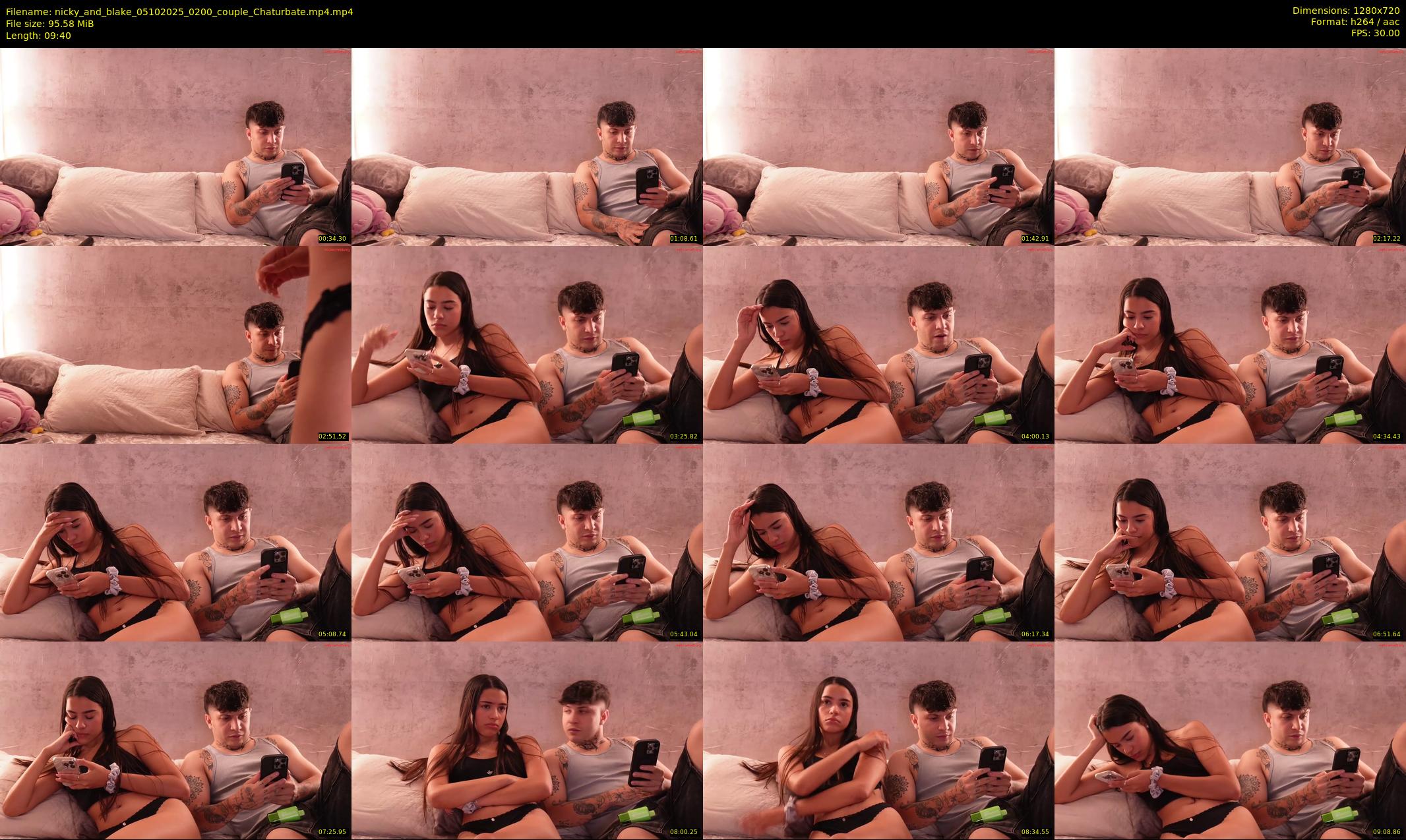 nicky_and_blake — 10 minute Chaturbate couple cam show recording, 720p, Oct 5, 2025