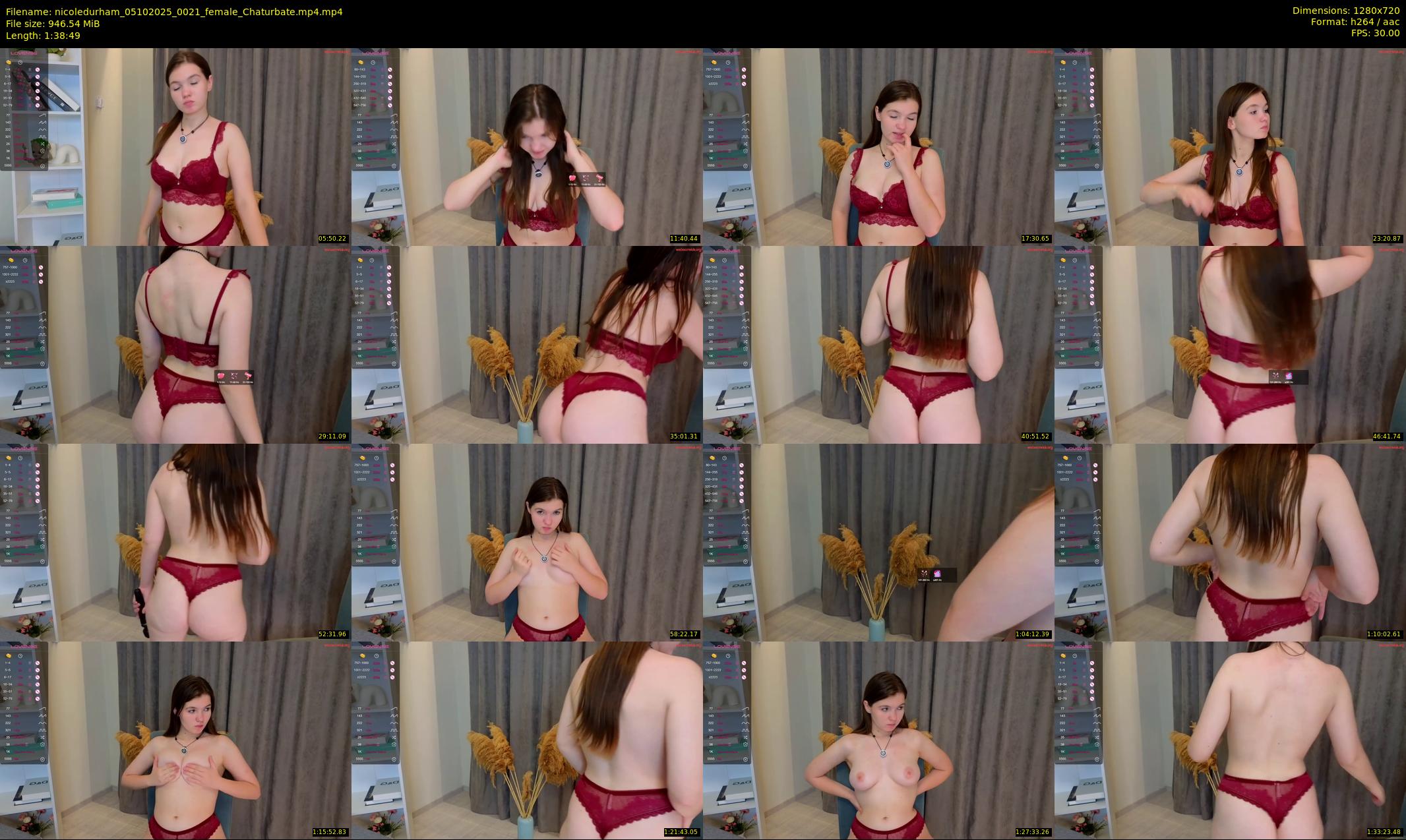 nicoledurham — 99 minute Chaturbate female cam show recording, 720p, Oct 5, 2025