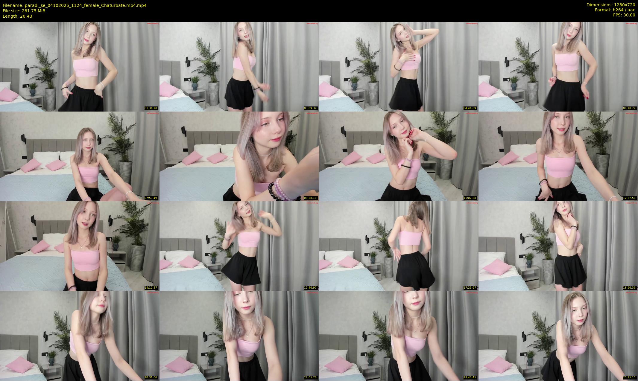 paradi_se — 27 minute Chaturbate female cam show recording, 720p, Oct 4, 2025