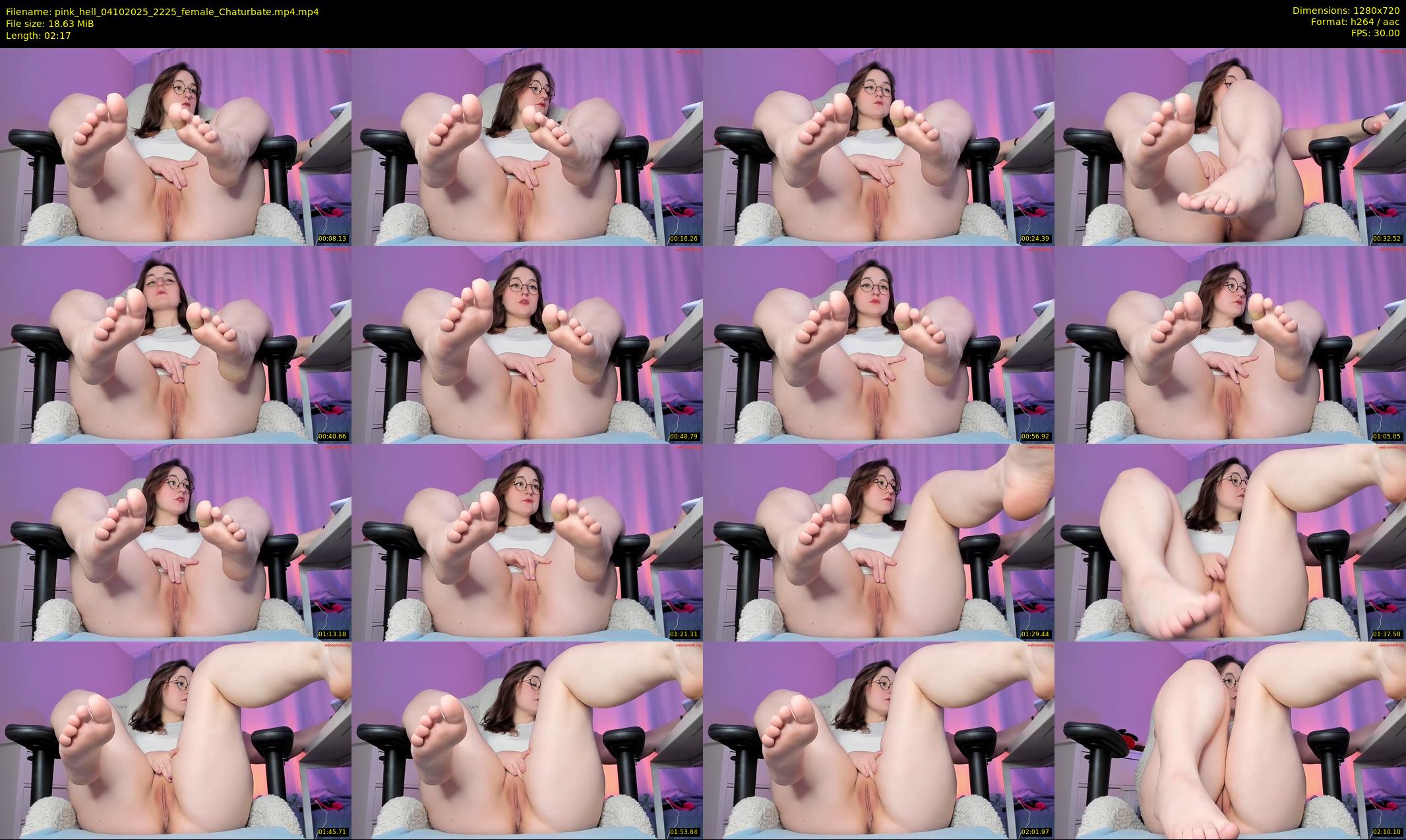 pink_hell — 3 minute Chaturbate female cam show recording, 720p, Oct 4, 2025