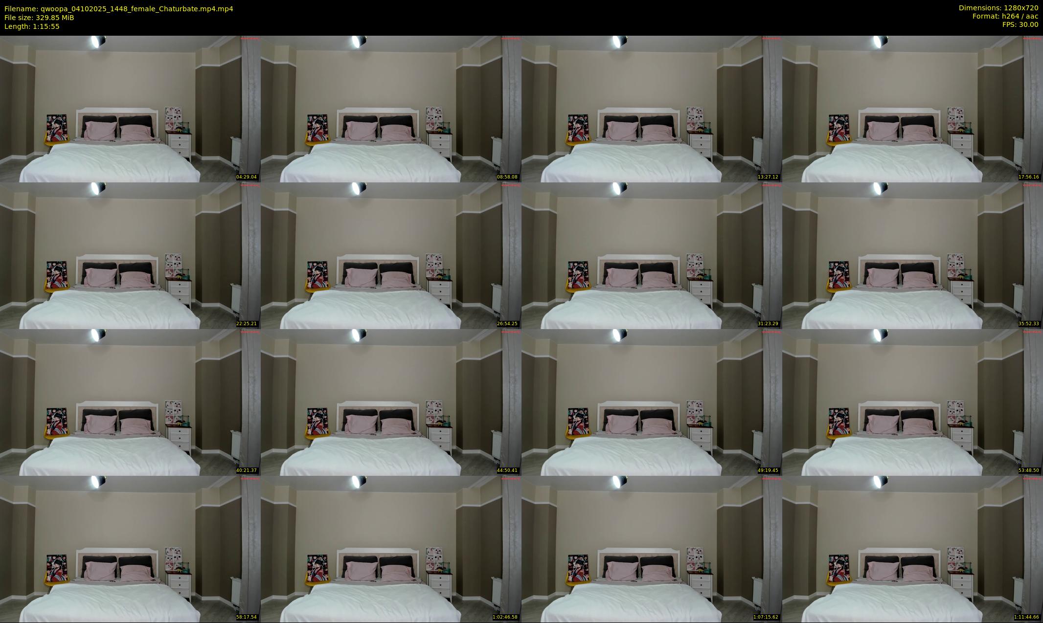 qwoopa — 76 minute Chaturbate female cam show recording, 720p, Oct 4, 2025