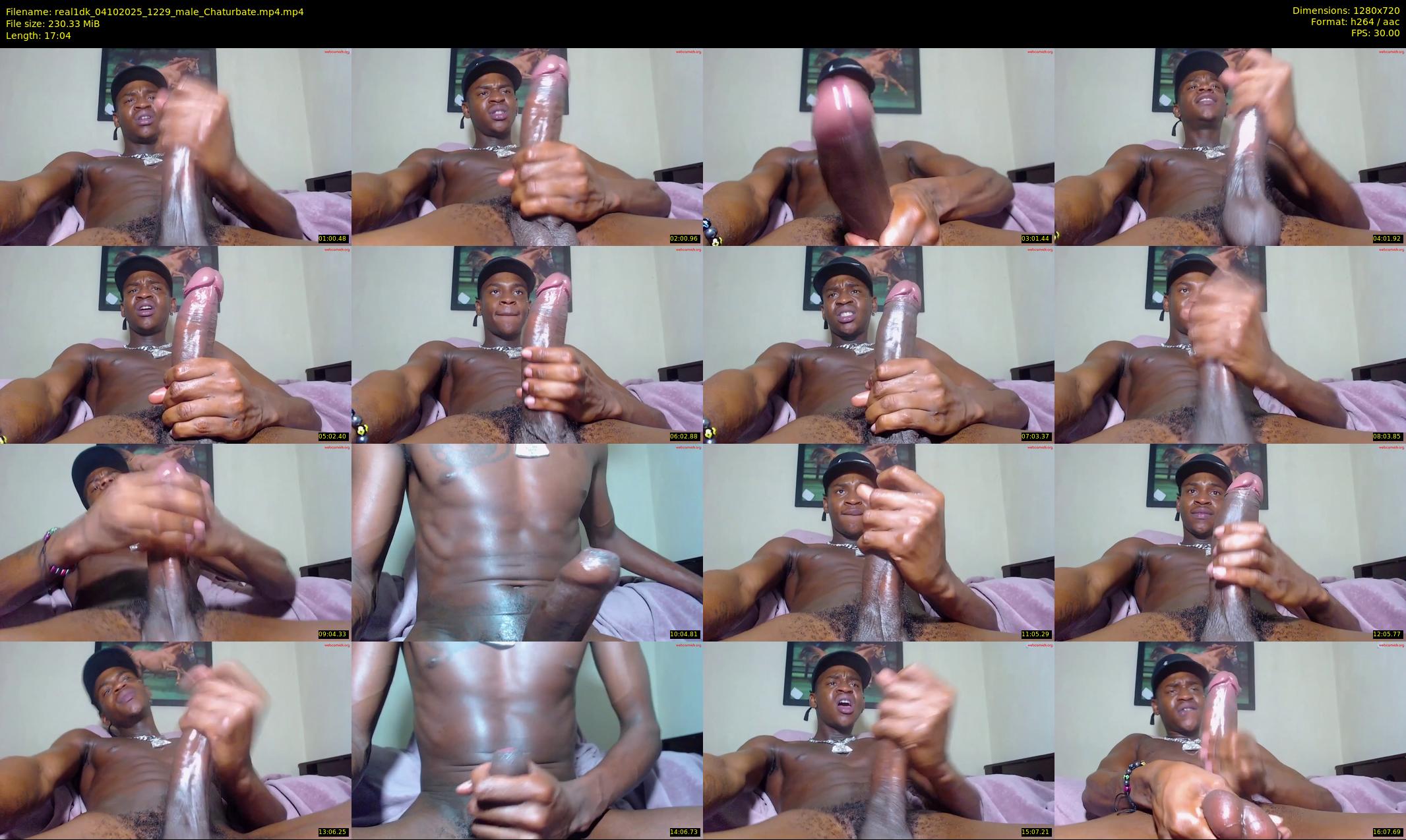 real1dk — 18 minute Chaturbate male cam show recording, 720p, Oct 4, 2025