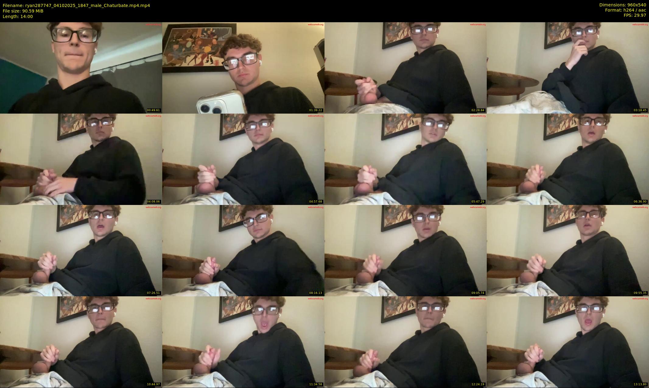 ryan287747 — 14 minute Chaturbate male cam show recording, 480p, Oct 4, 2025