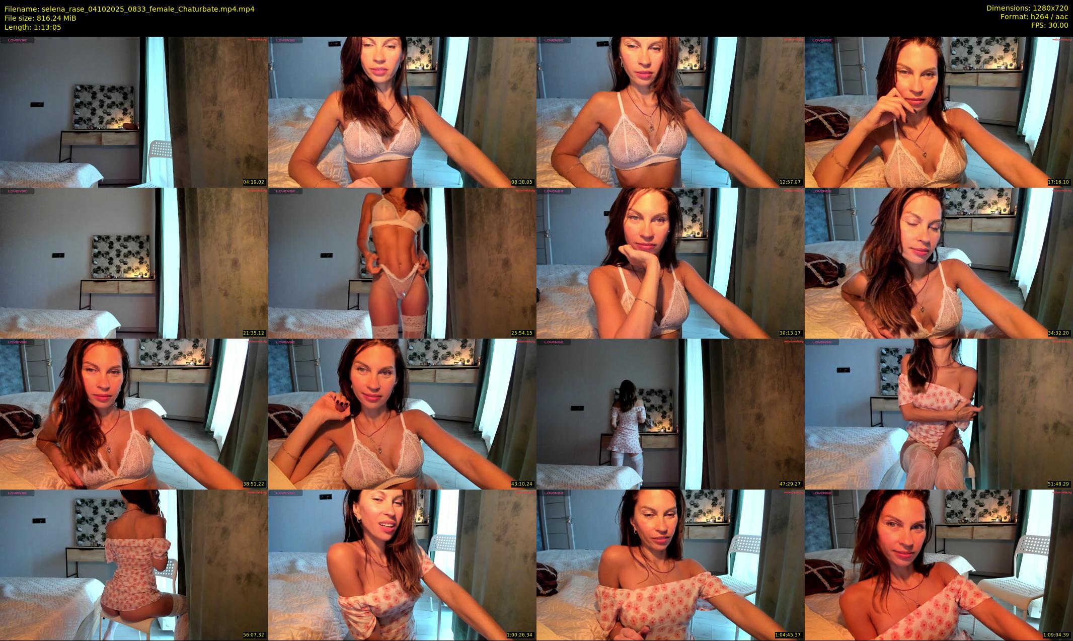 selena_rase — 74 minute Chaturbate female cam show recording, 720p, Oct 4, 2025