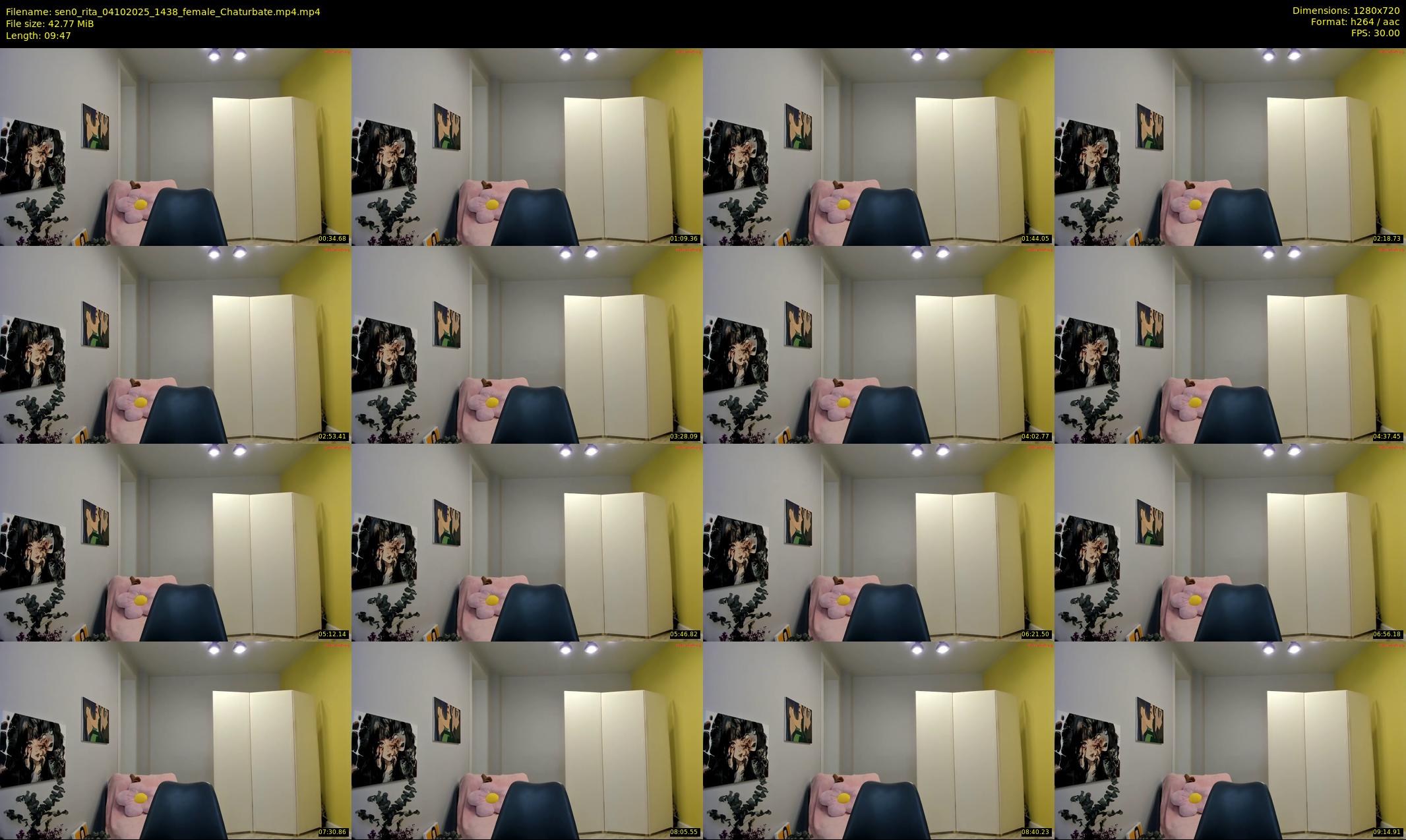 sen0_rita — 10 minute Chaturbate couple cam show recording, 720p, Oct 4, 2025