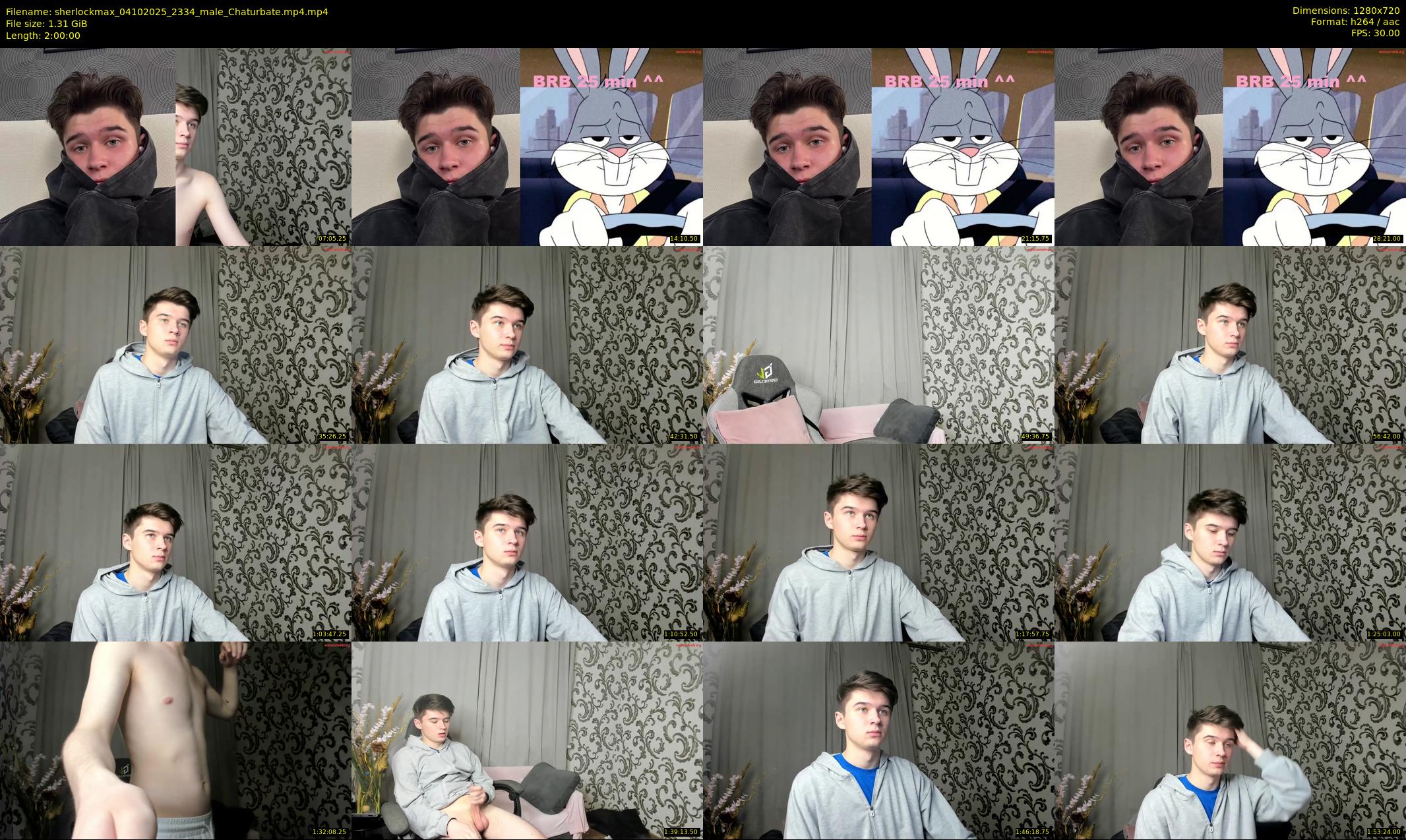 sherlockmax — 120 minute Chaturbate male cam show recording, 720p, Oct 4, 2025
