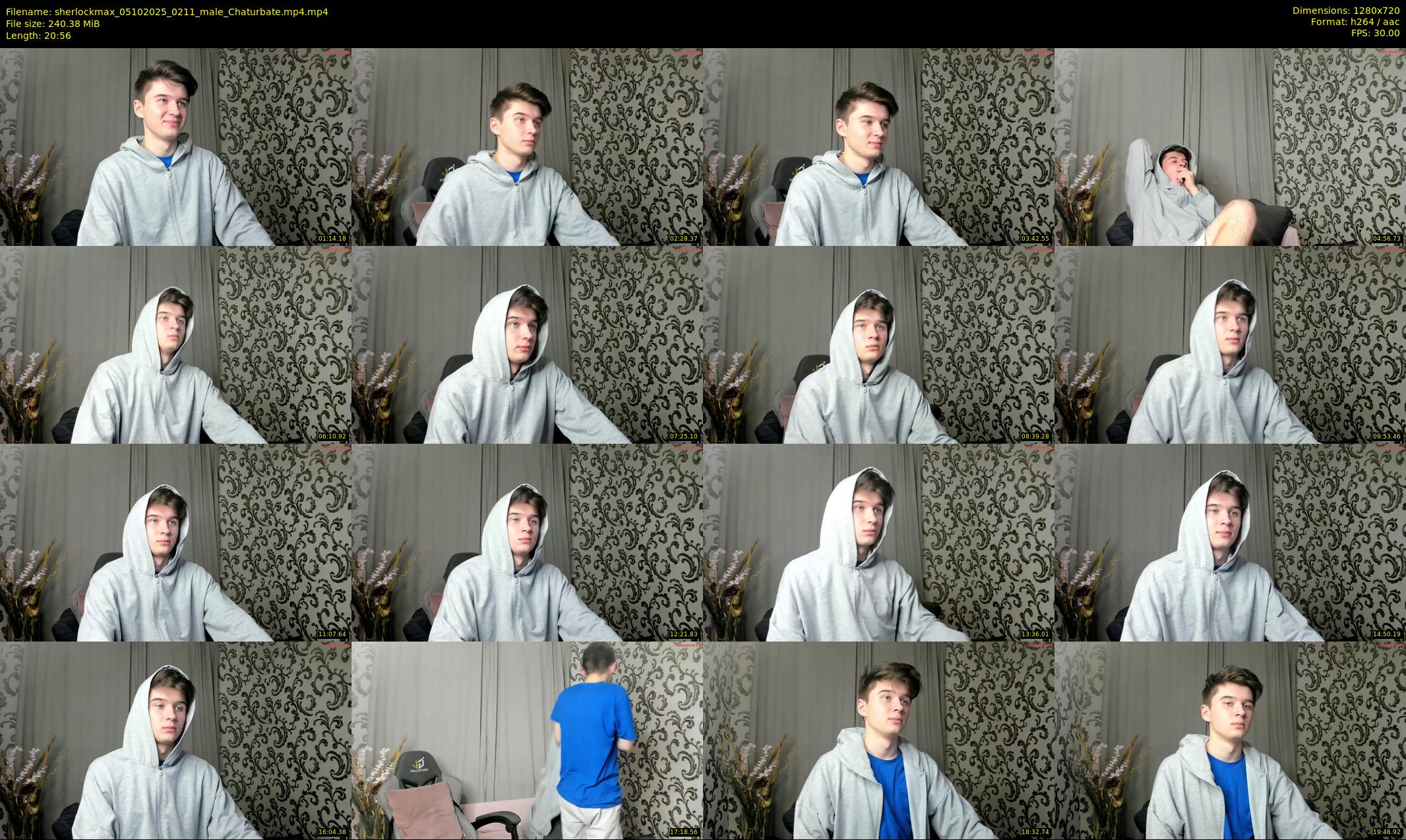 sherlockmax — 21 minute Chaturbate male cam show recording, 720p, Oct 5, 2025