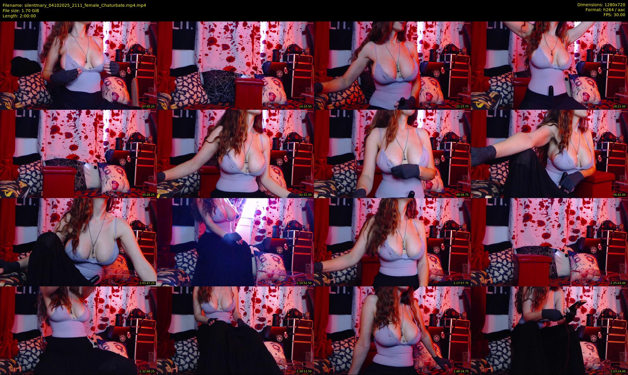silentmary — 120 minute Chaturbate female cam show recording, 720p, Oct 4, 2025