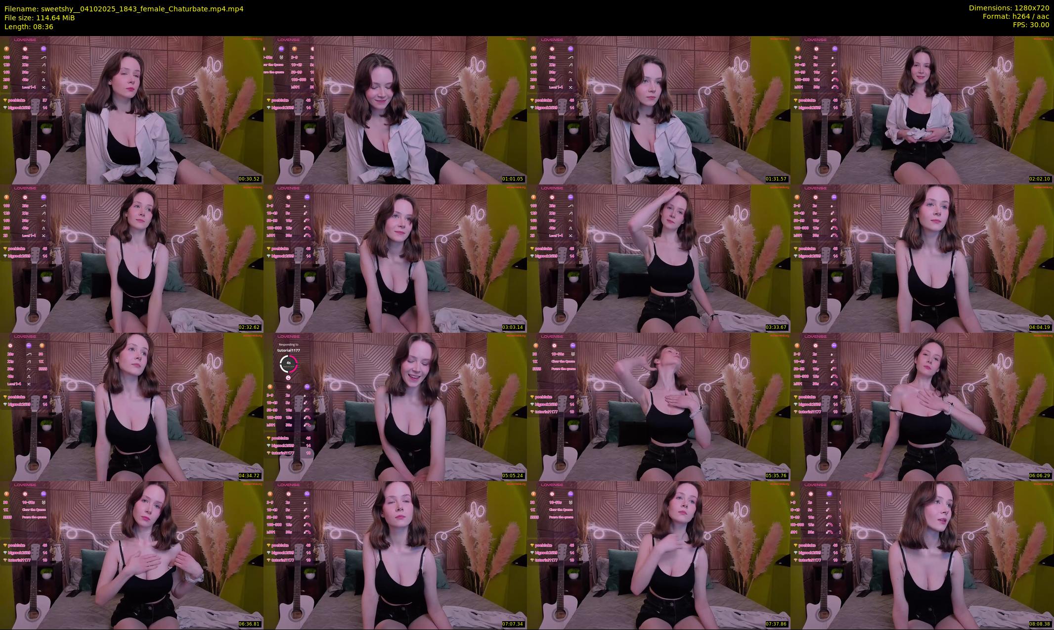 sweetshy_ — 9 minute Chaturbate female cam show recording, 720p, Oct 4, 2025