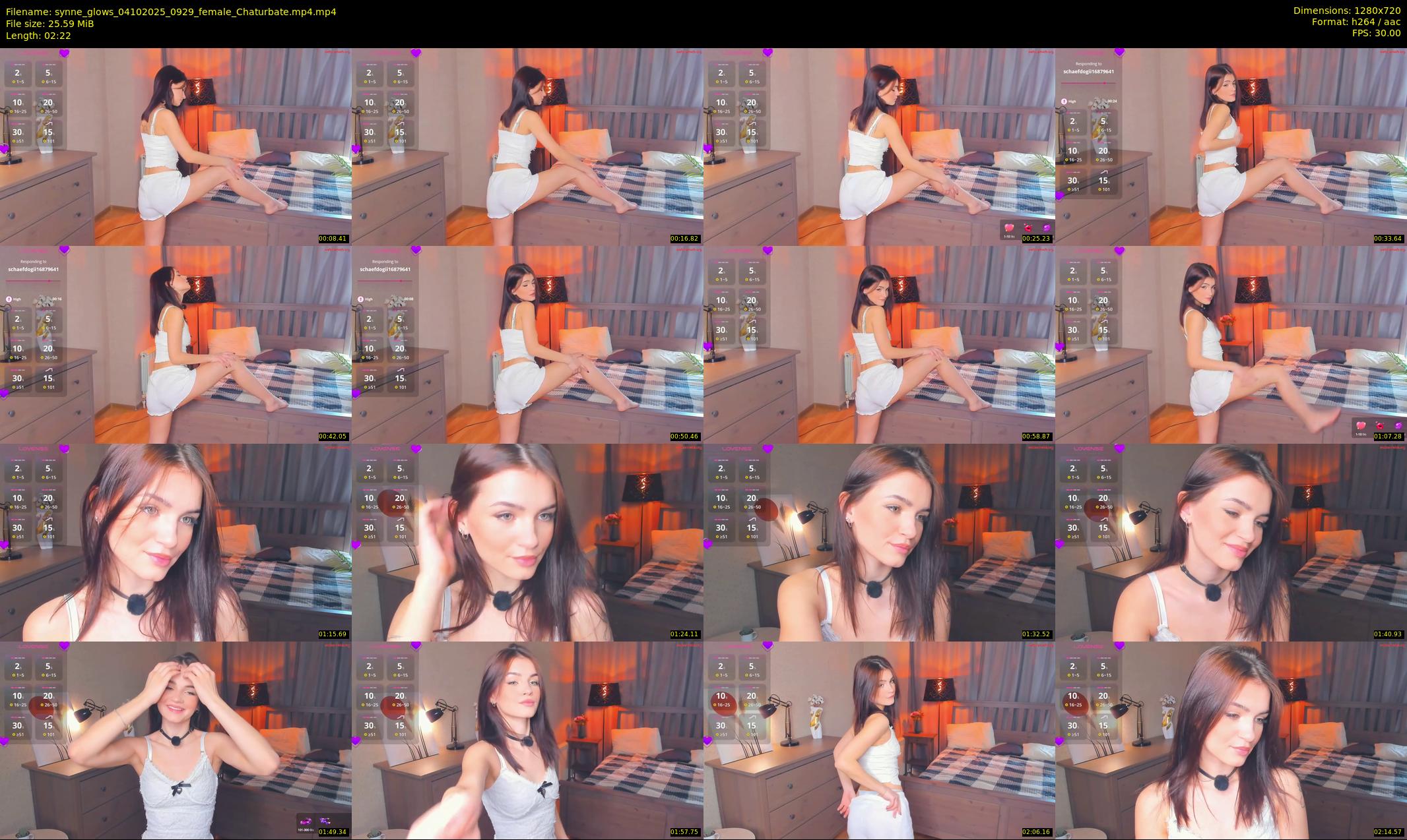 synne_glows — 3 minute Chaturbate female cam show recording, 720p, Oct 4, 2025