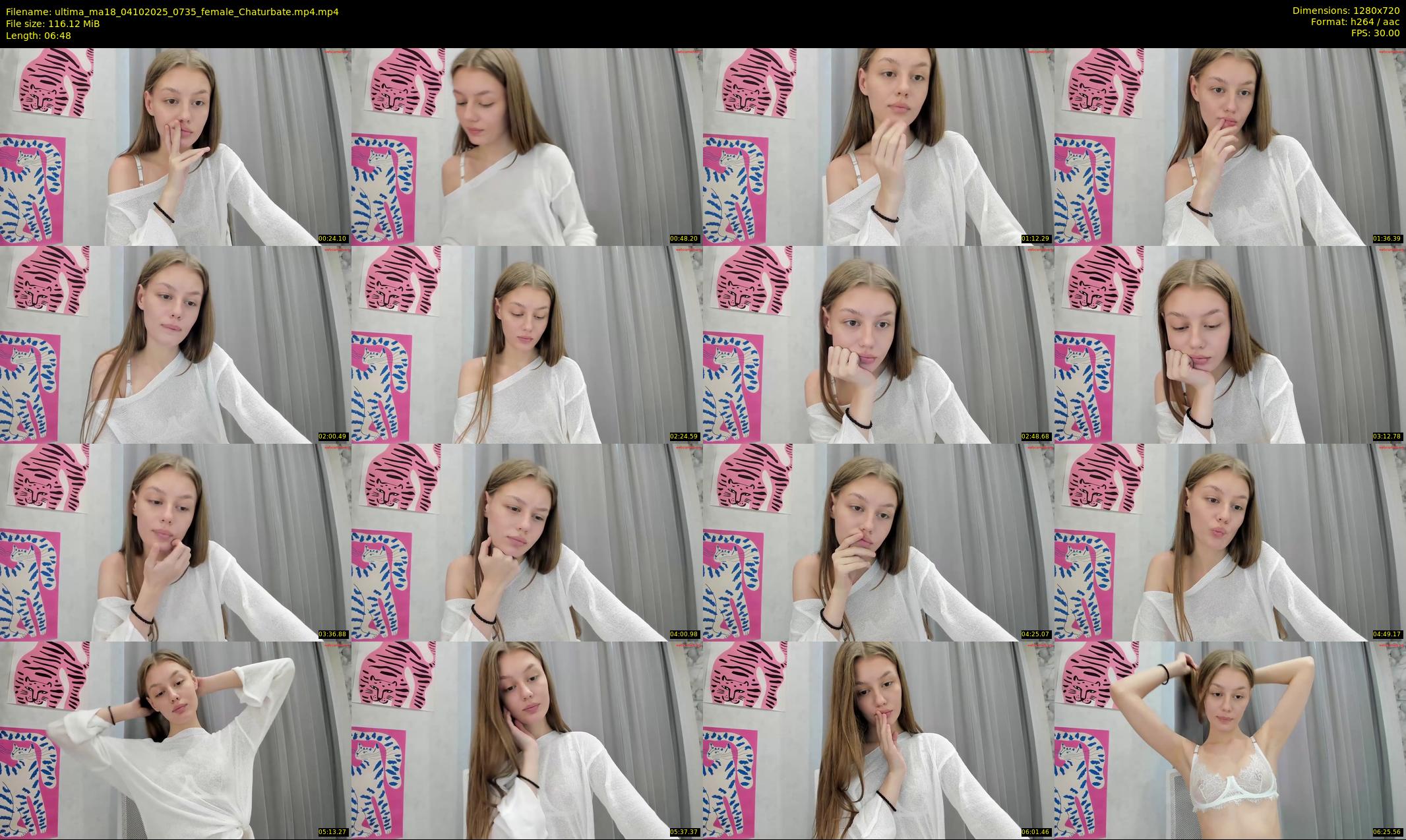 ultima_ma18 — 7 minute Chaturbate female cam show recording, 720p, Oct 4, 2025