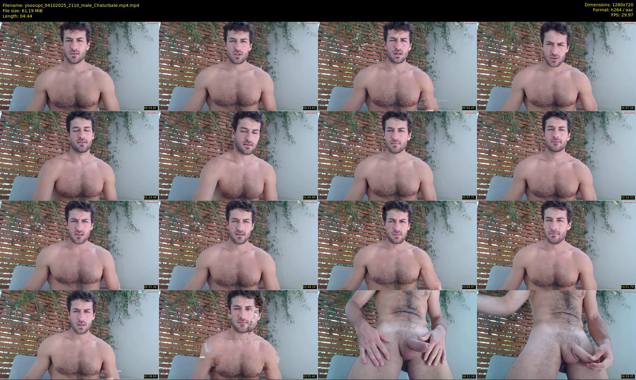 yoooups — 5 minute Chaturbate male cam show recording, 720p, Oct 4, 2025