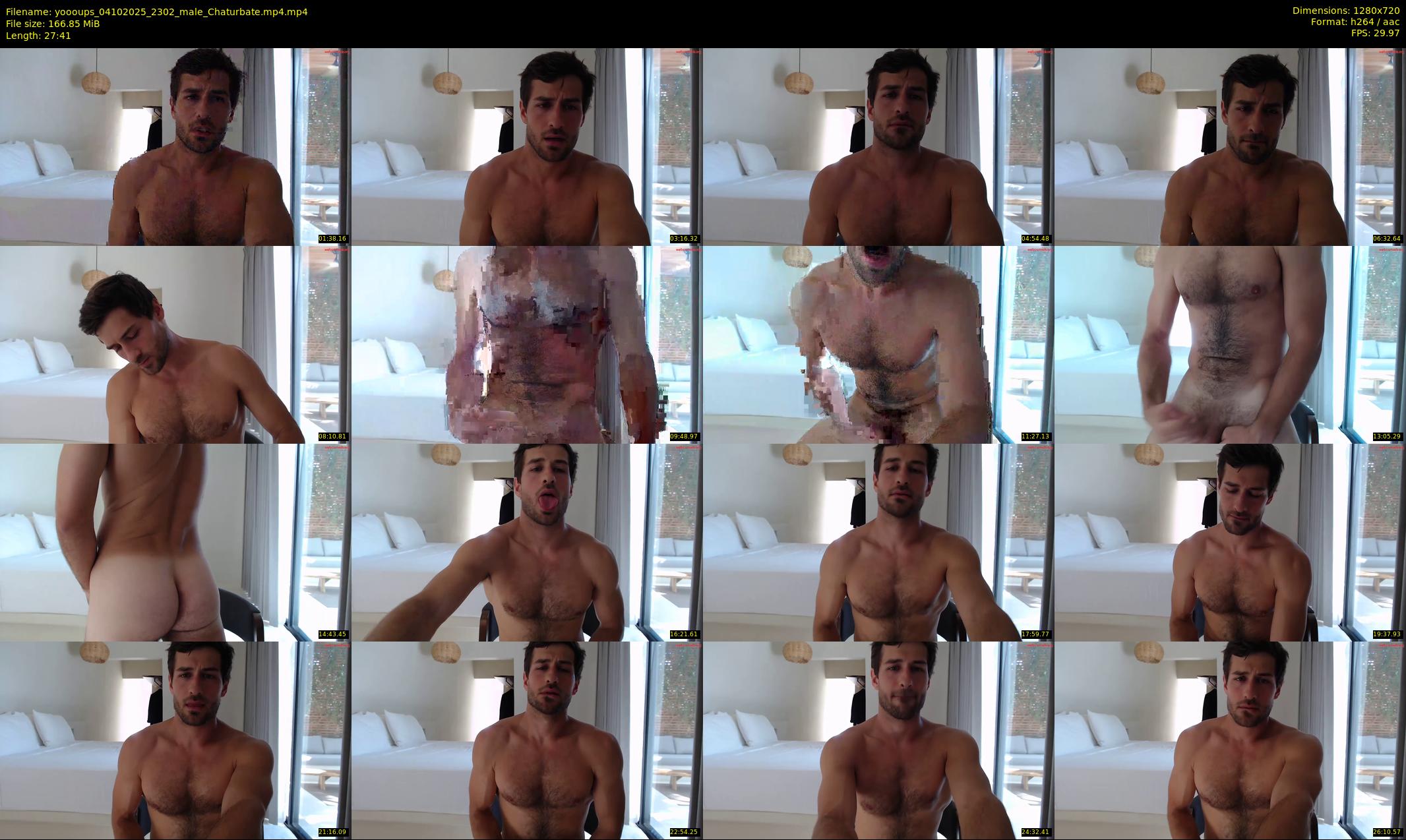 yoooups — 28 minute Chaturbate male cam show recording, 720p, Oct 4, 2025